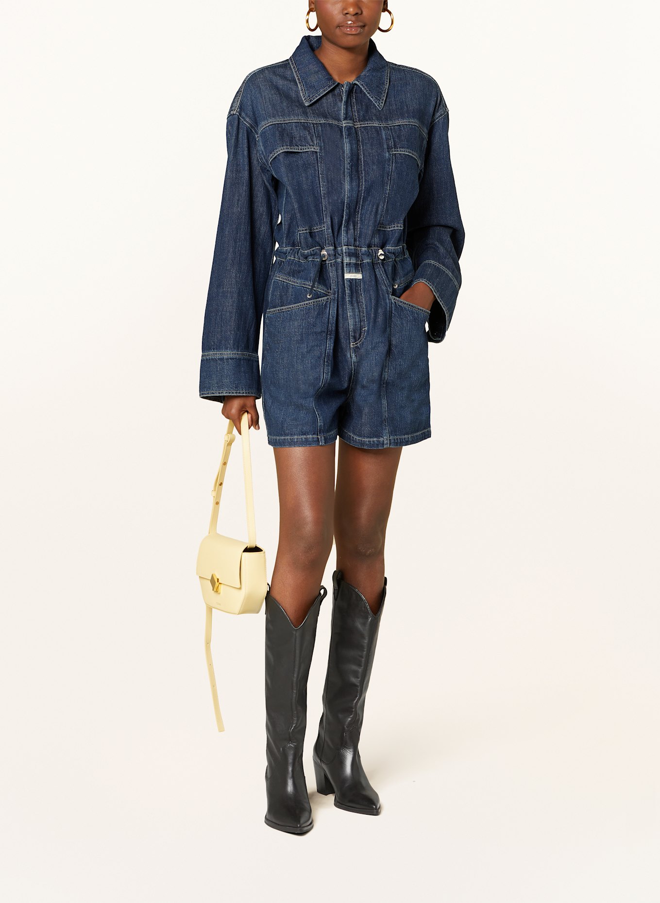 CLOSED Jeans-Jumpsuit ASTRI: DBL DARK BLUE