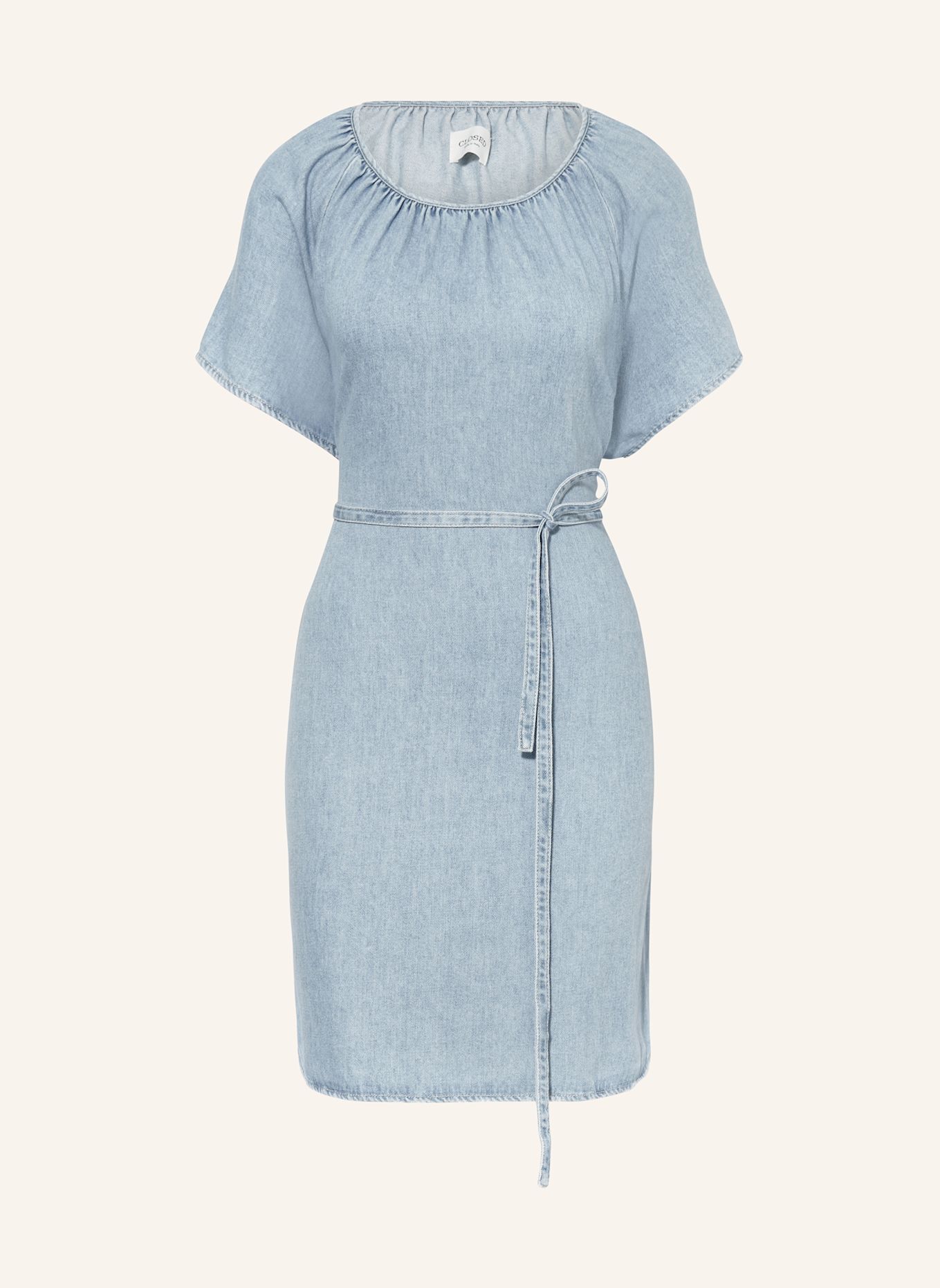 CLOSED Jeanskleid mit Cut-out: LBL Light Blue