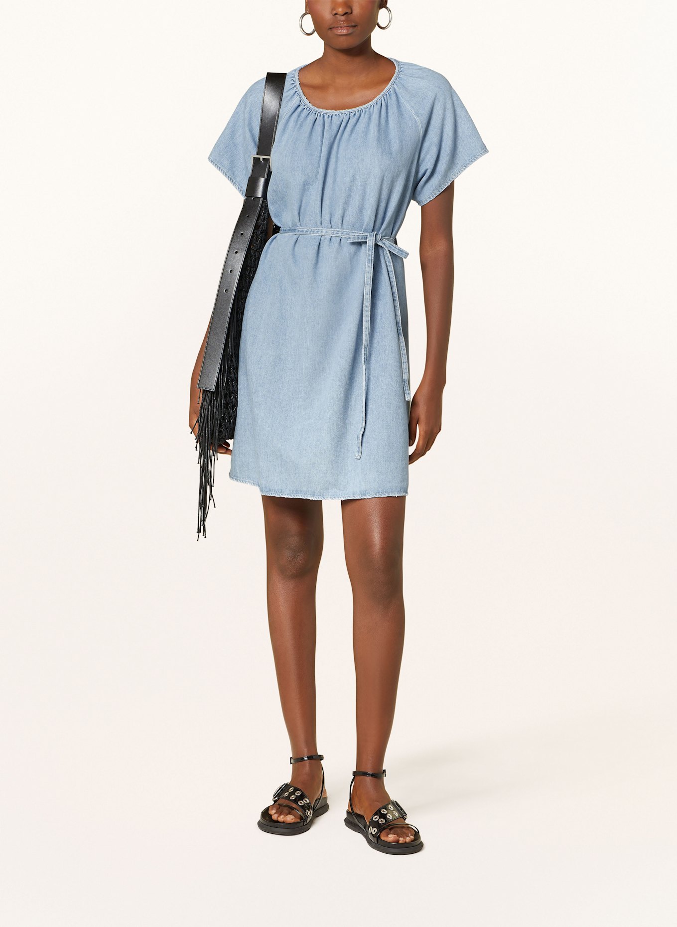 CLOSED Jeanskleid mit Cut-out: LBL Light Blue
