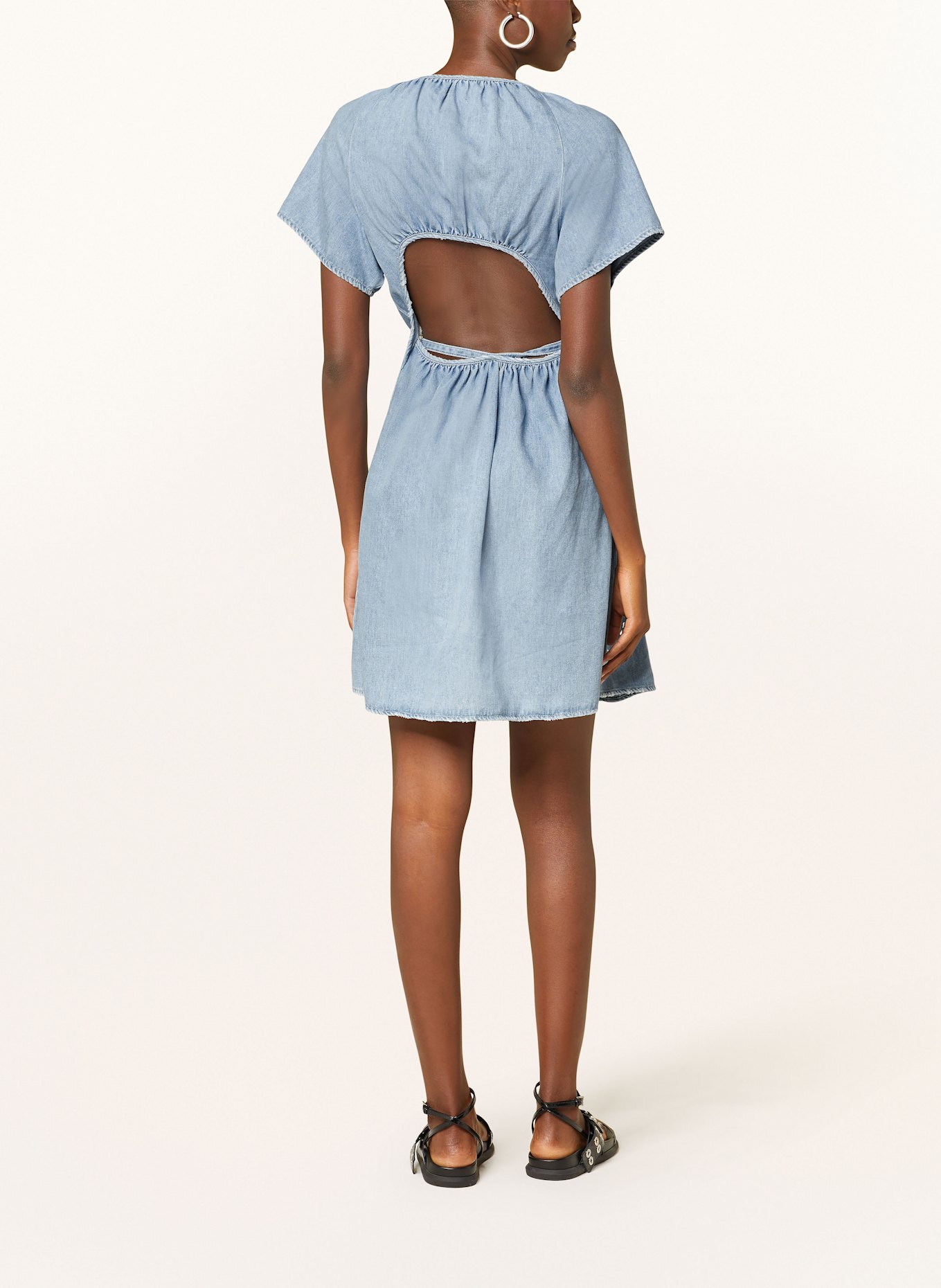 CLOSED Jeanskleid mit Cut-out: LBL Light Blue