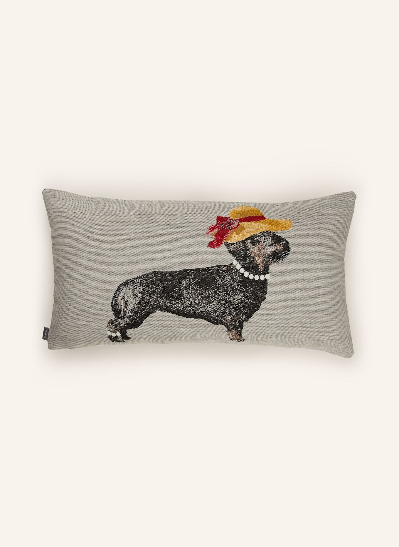 Sausage shaped pillow top