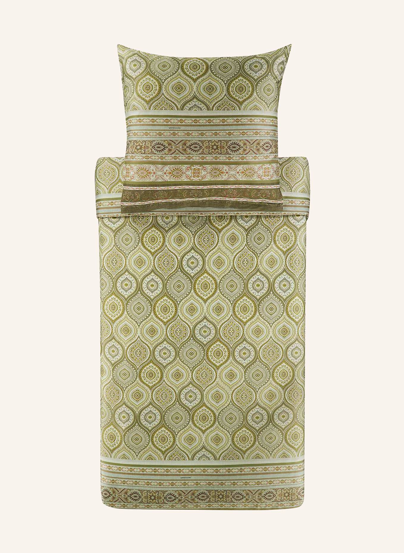 bassetti Bettwäsche HANBURY V1: HELLGRÜN / GRÜN