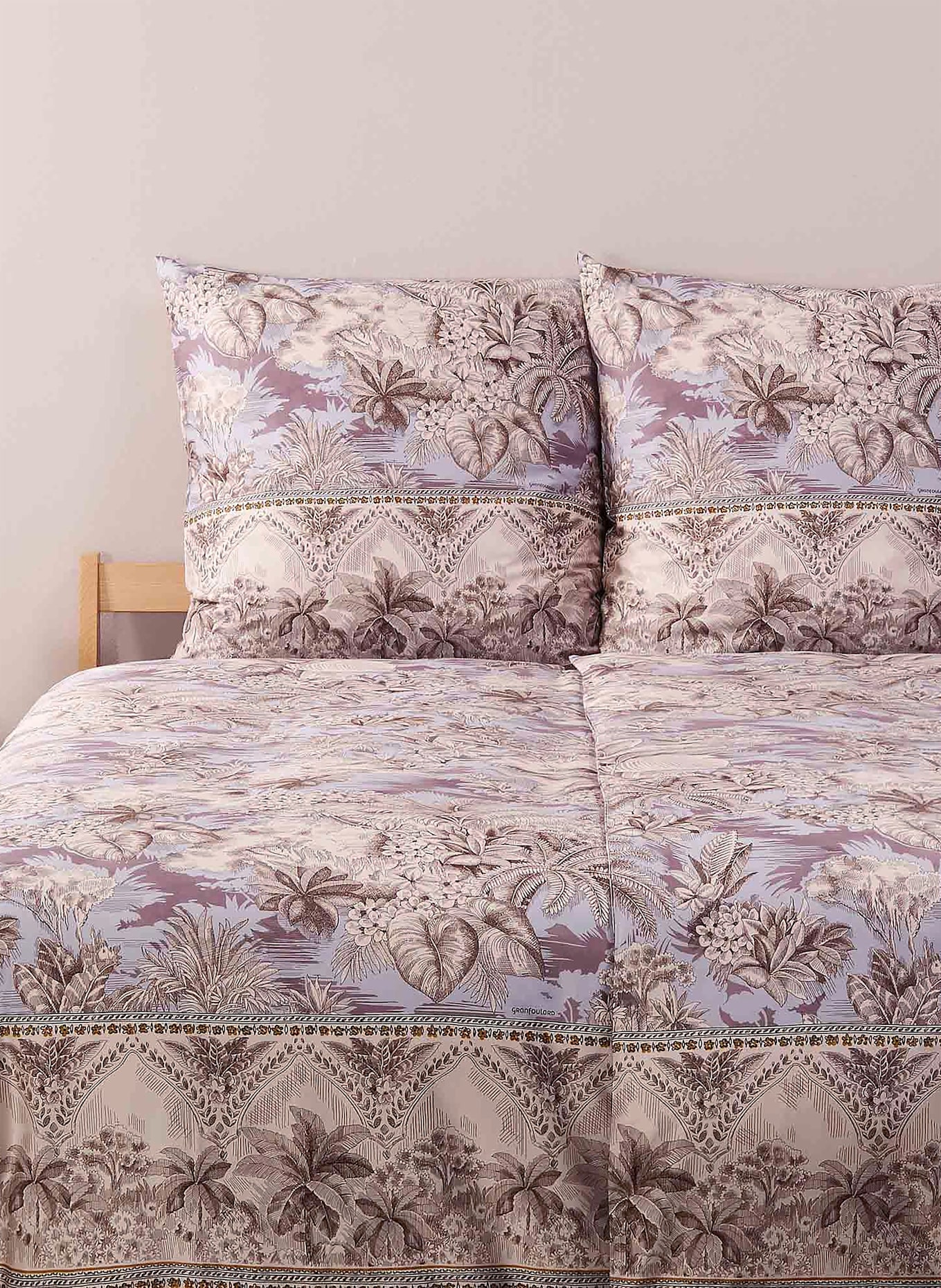 bassetti Bettwäsche BOBOLI G1: HELLLILA / DUNKELLILA / HELLROSA