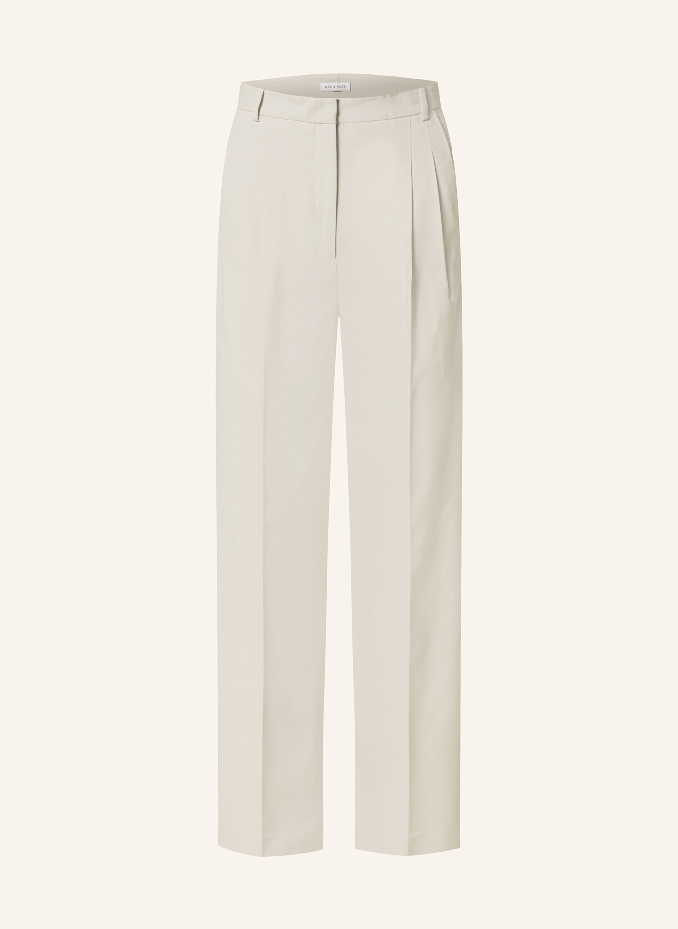 MRS & HUGS Trousers: CREAM