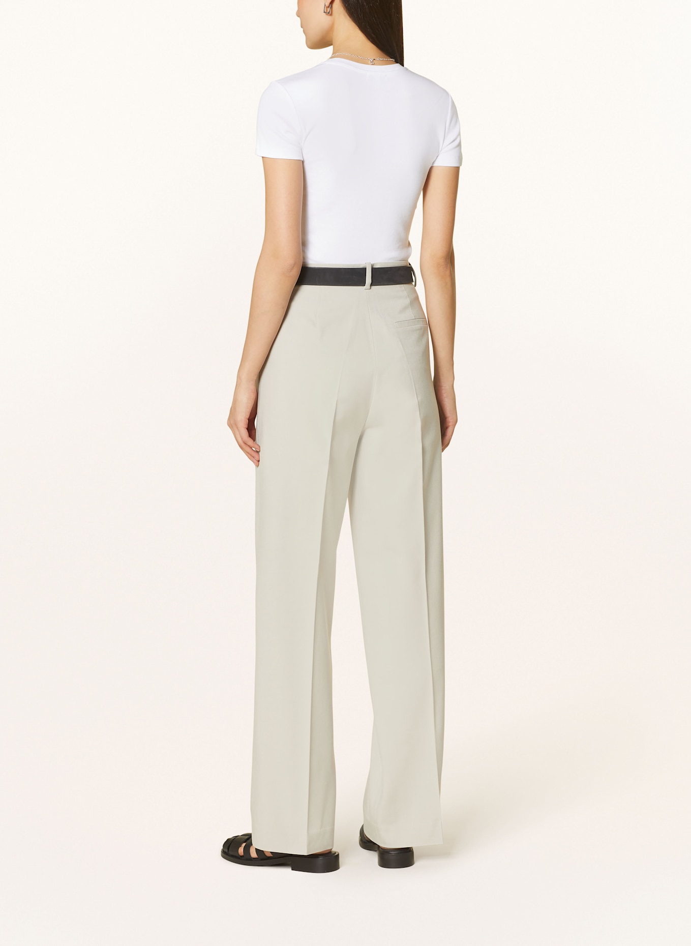 MRS & HUGS Trousers: CREAM