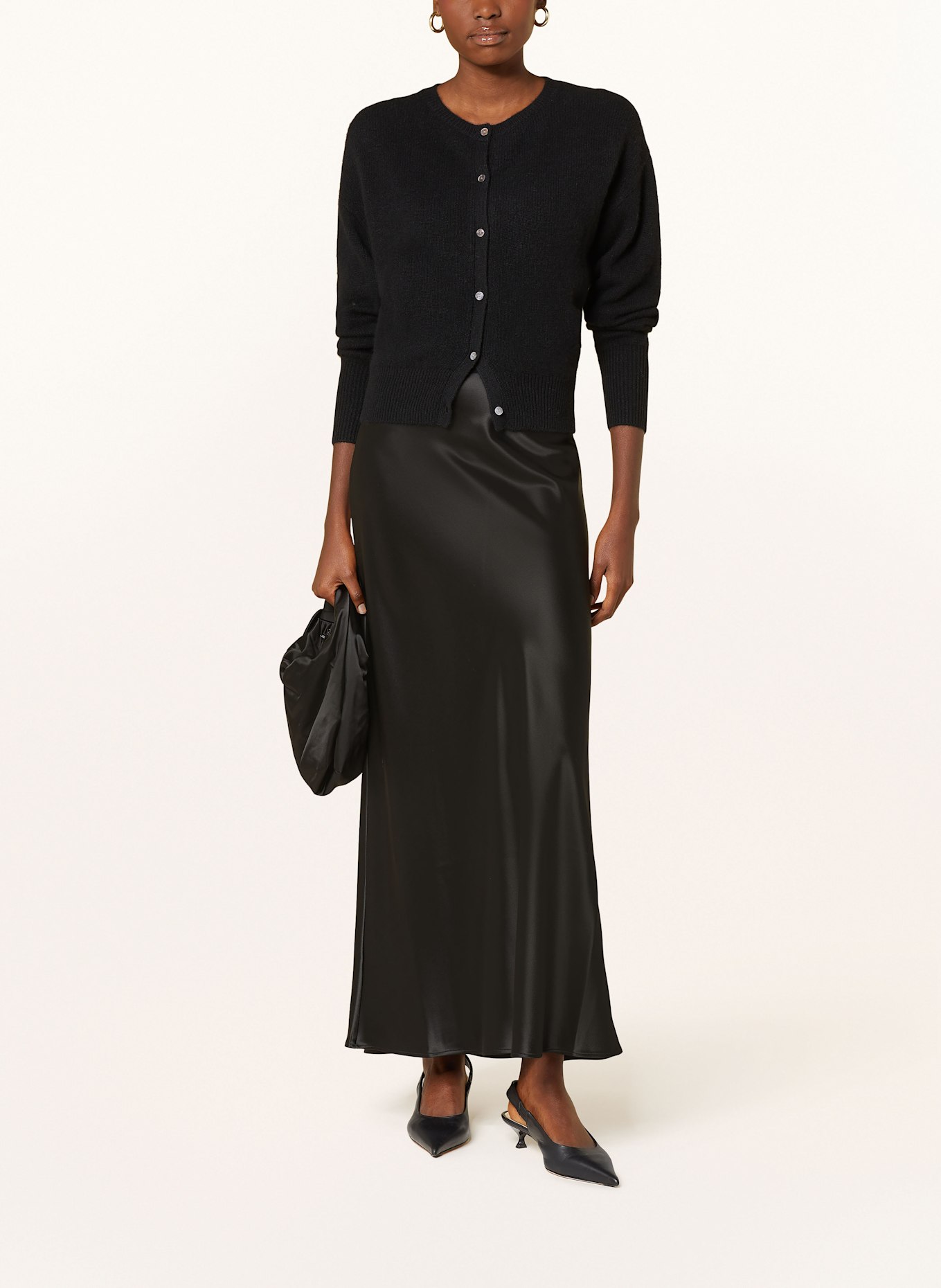 ALMADA LABEL Strickjacke COCO aus Cashmere: SCHWARZ