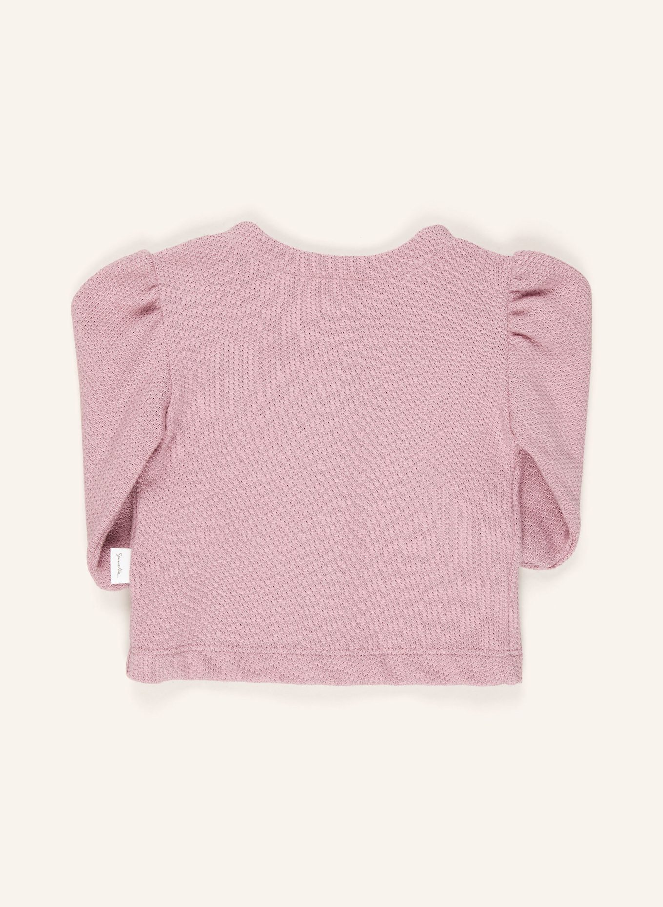 Sanetta PURE Sweat jacket: ROSE
