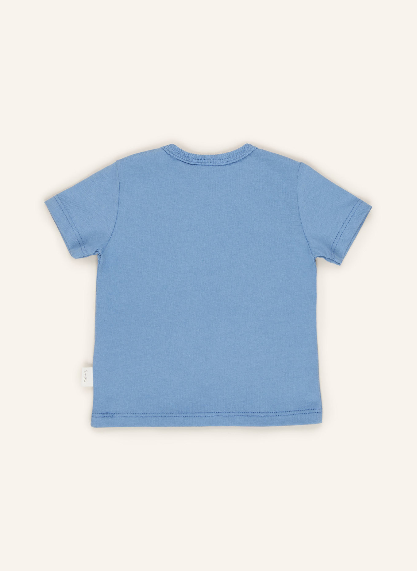 Sanetta PURE T-shirt: BLAUW