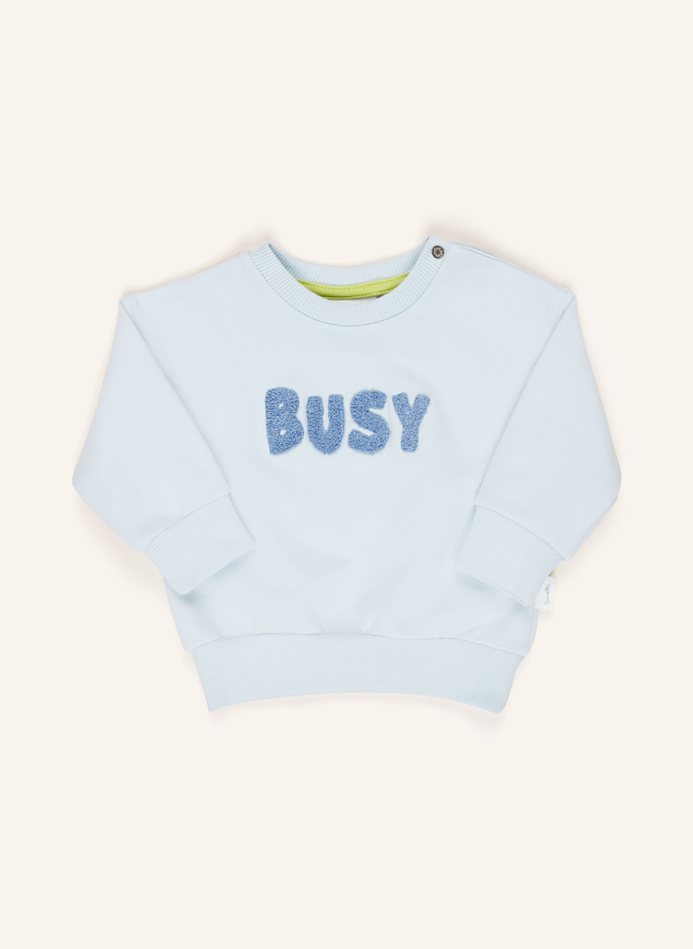 Sanetta PURE Sweatshirt: HELLBLAU