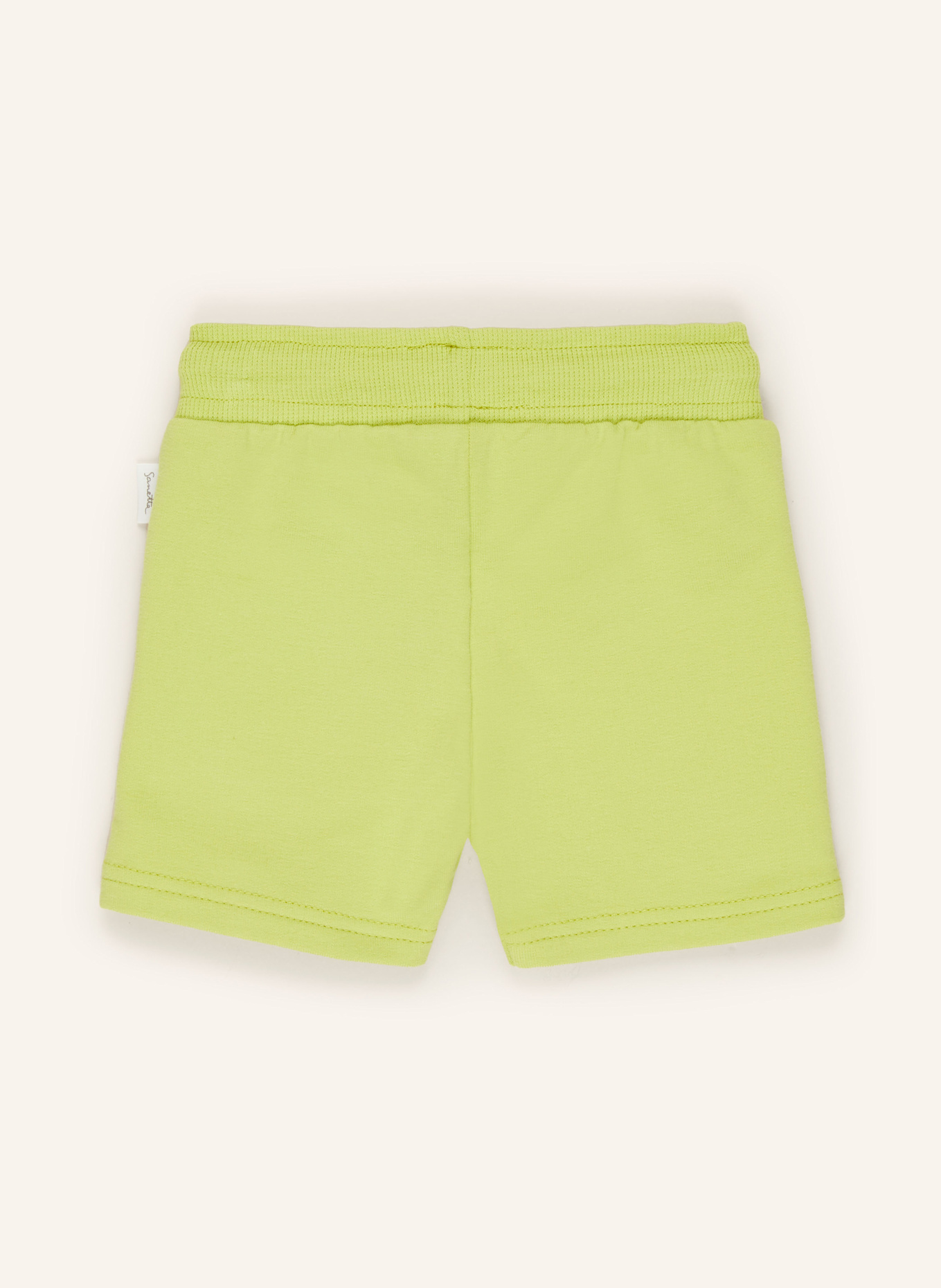 Sanetta PURE Sweatshorts: HELLGRÜN