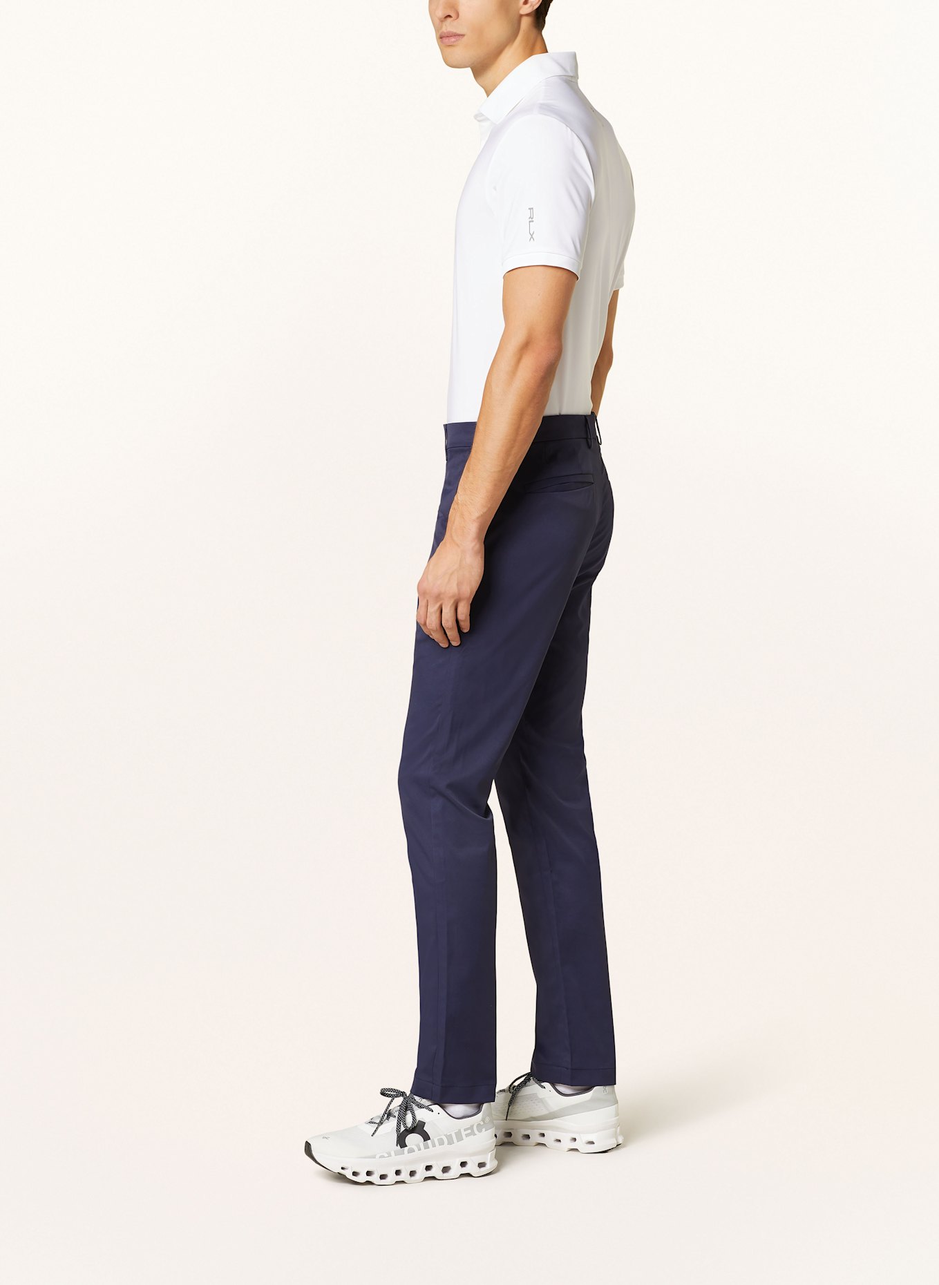 RLX RALPH LAUREN Golfové kalhoty: TMAVĚ MODRÁ