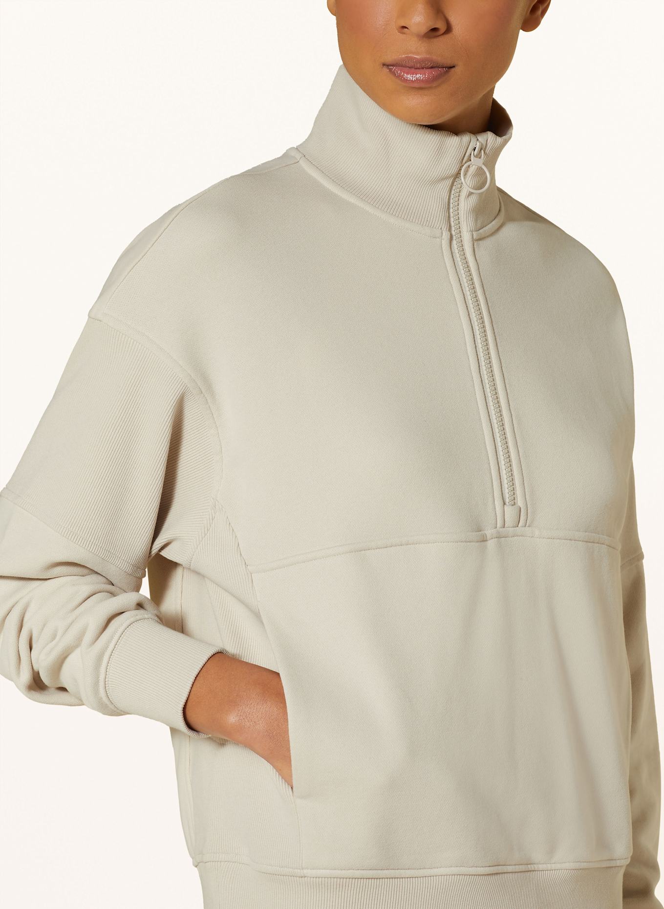 vuori Sweter typu troyer SEDONA: BEŻOWY