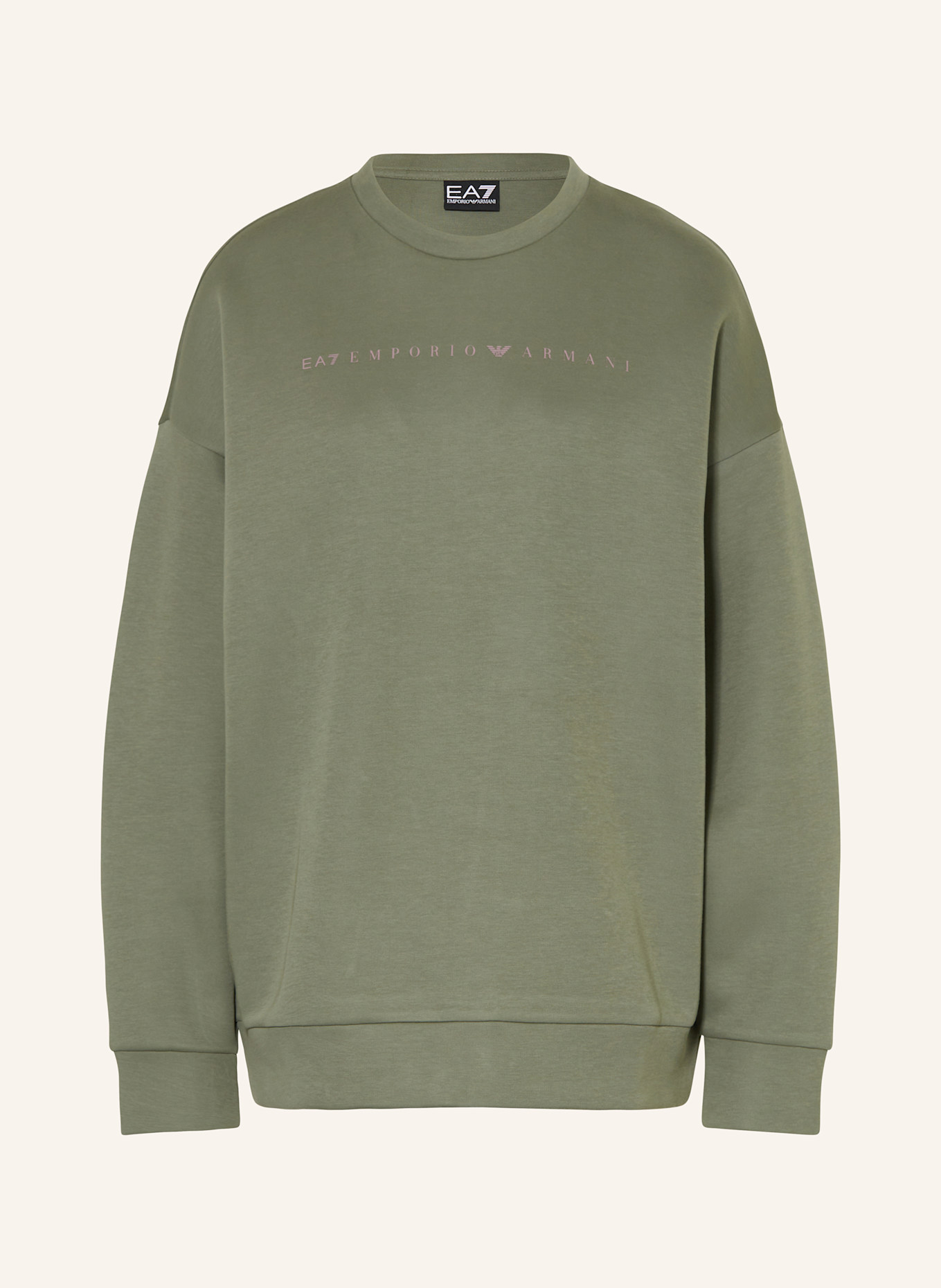 Assembly label logo fleece sweater mineral green on sale
