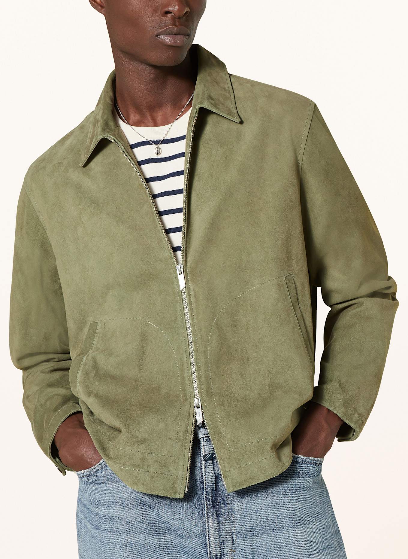 CLOSED Lederjacke: OLIV