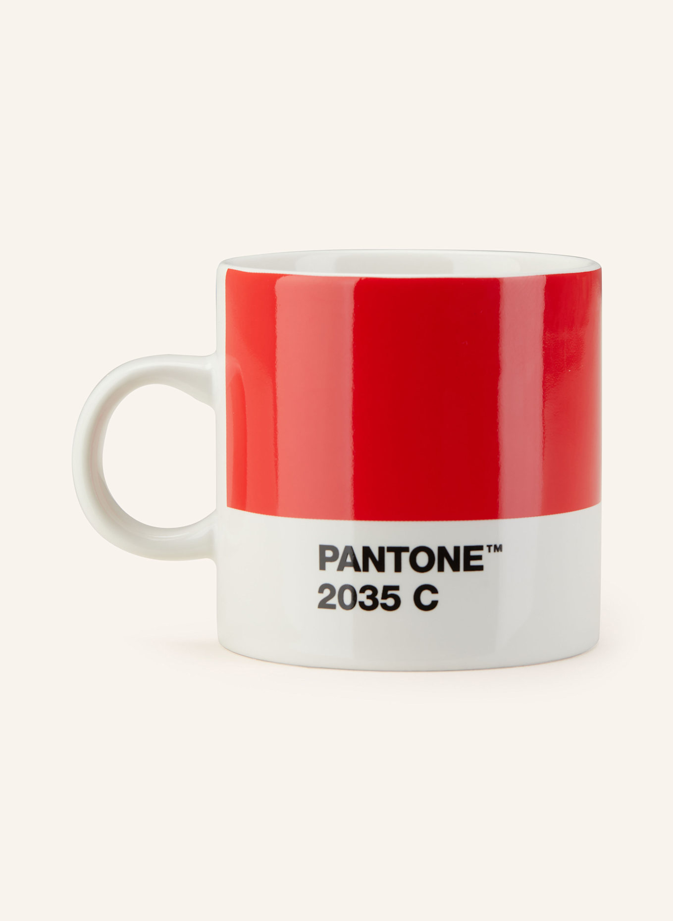 PANTONE tasse à espresso: ROUGE