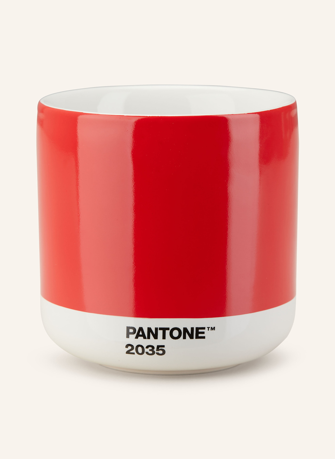 PANTONE Latte-Thermobecher: ROT