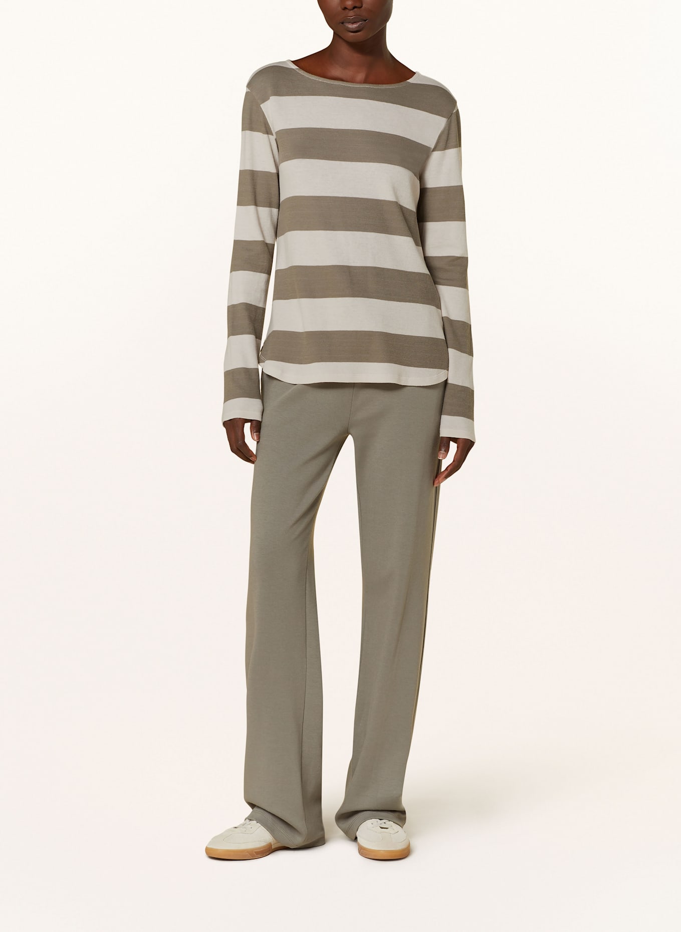 Juvia Pullover MARA: GRAU / CREME