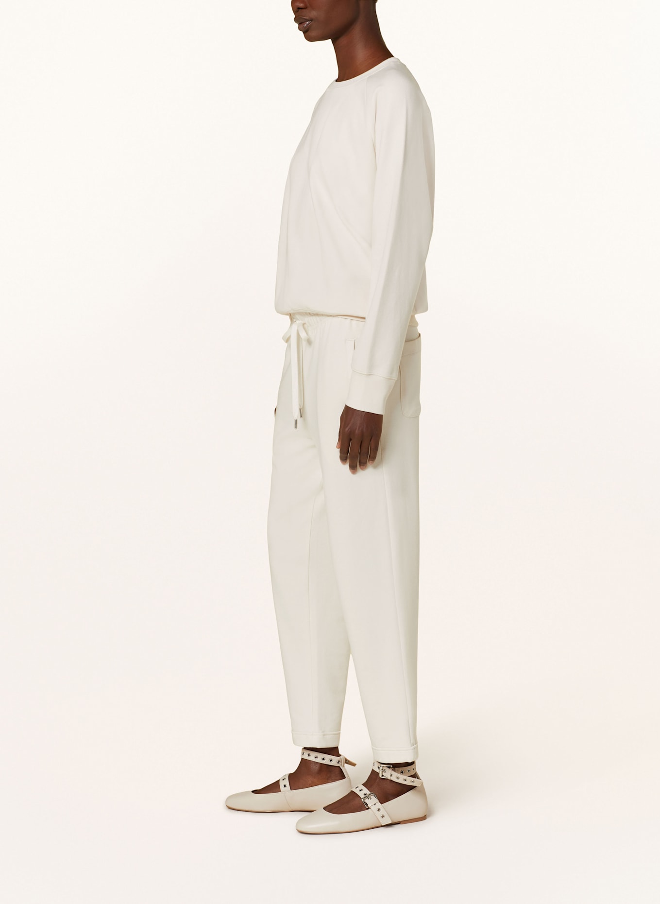 Juvia Sweatpants ELLIS, Color: CREAM (Image 4)
