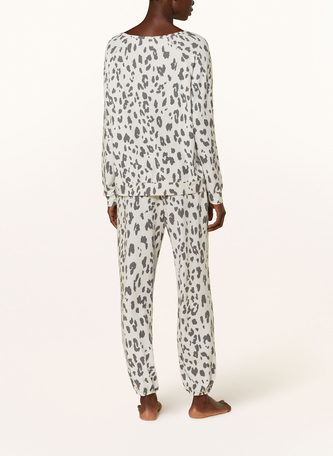 Juvia Schlafshirt EASY: CREME / GRAU