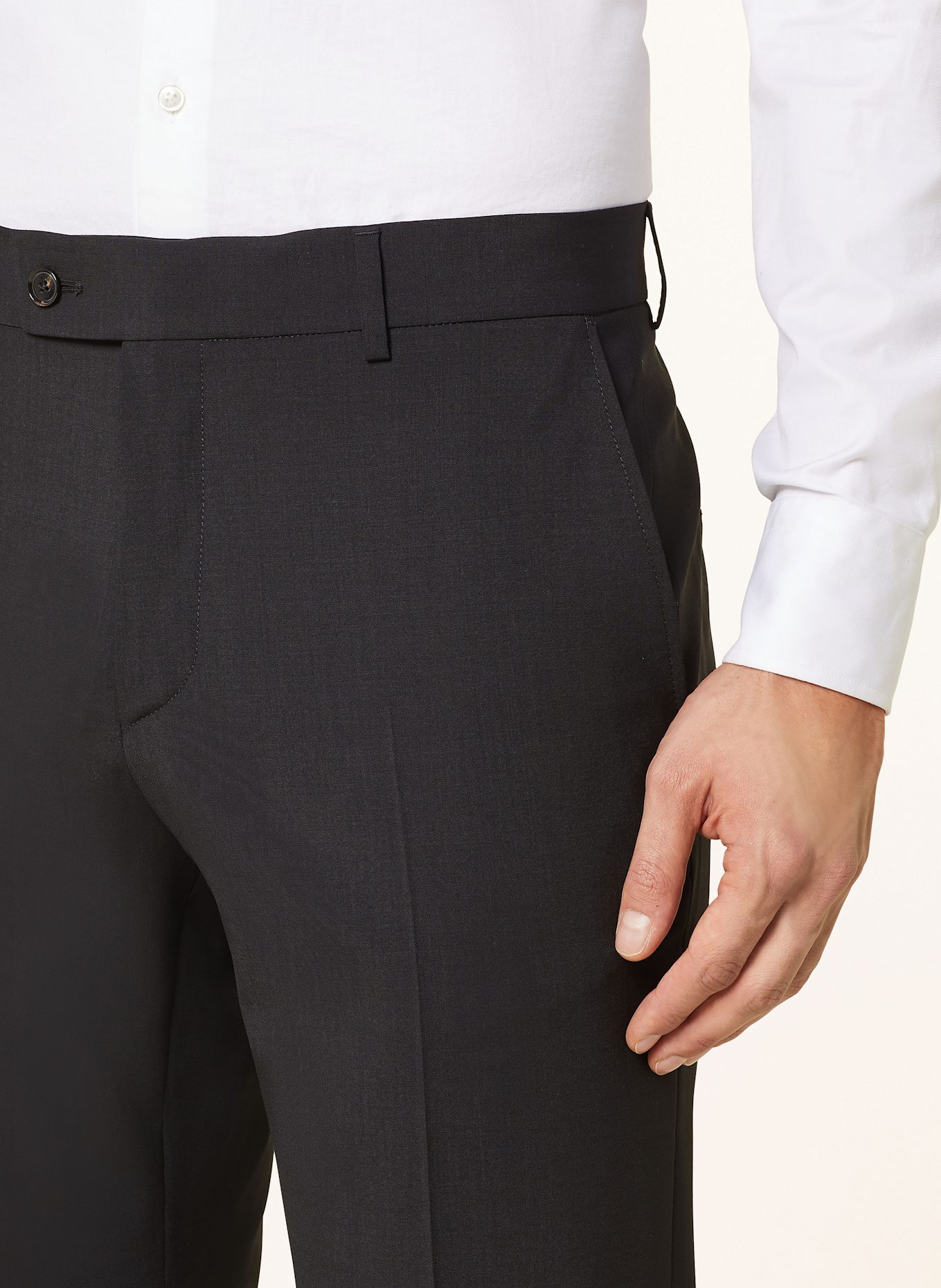 SAND COPENHAGEN Suit trousers CRAIG slim fit, Color: 200 BLACK (Image 6)