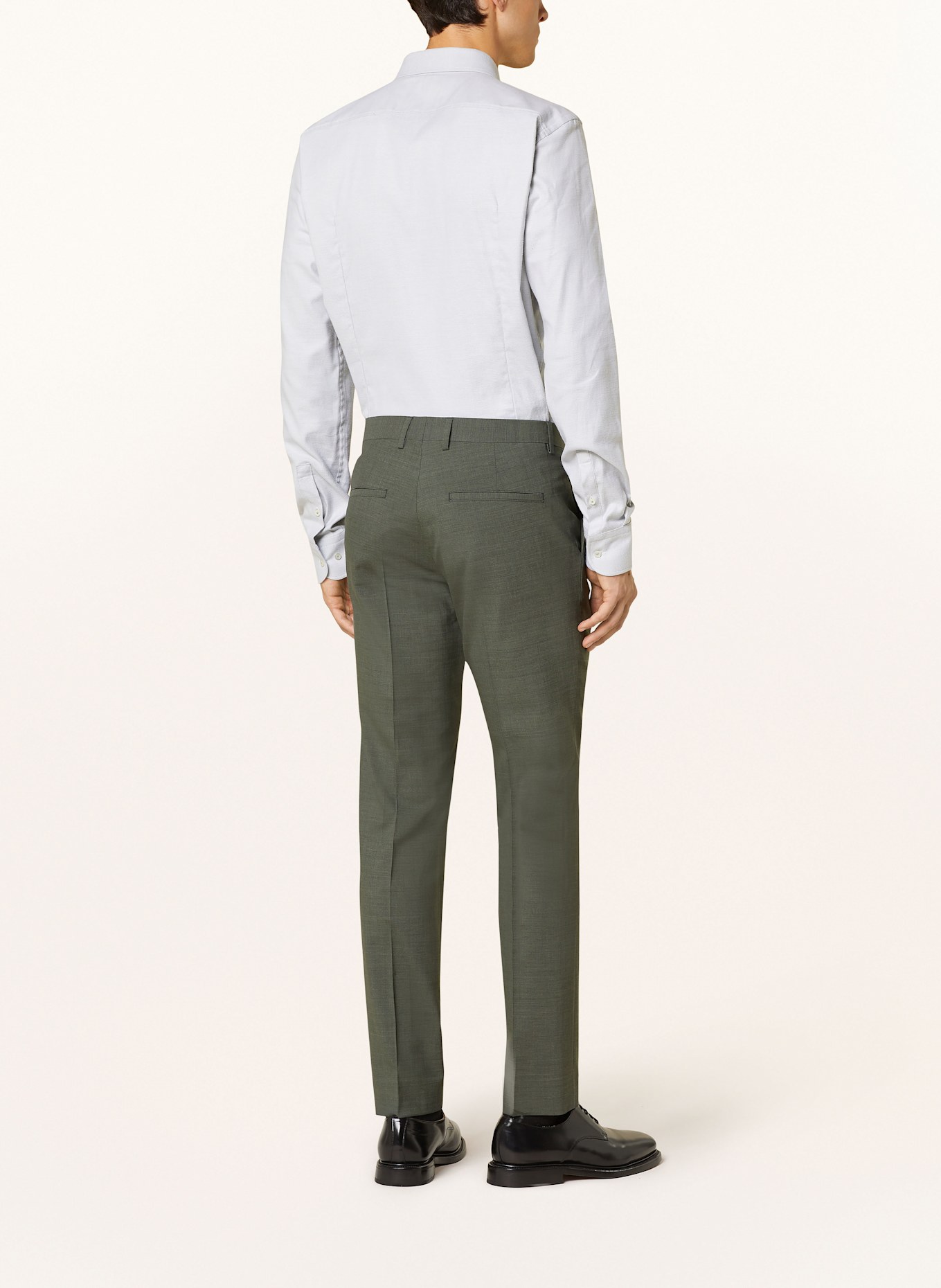 SAND COPENHAGEN Oblekové kalhoty CRAIG Slim Fit, Barva: 460 GREEN (Obrázek 4)