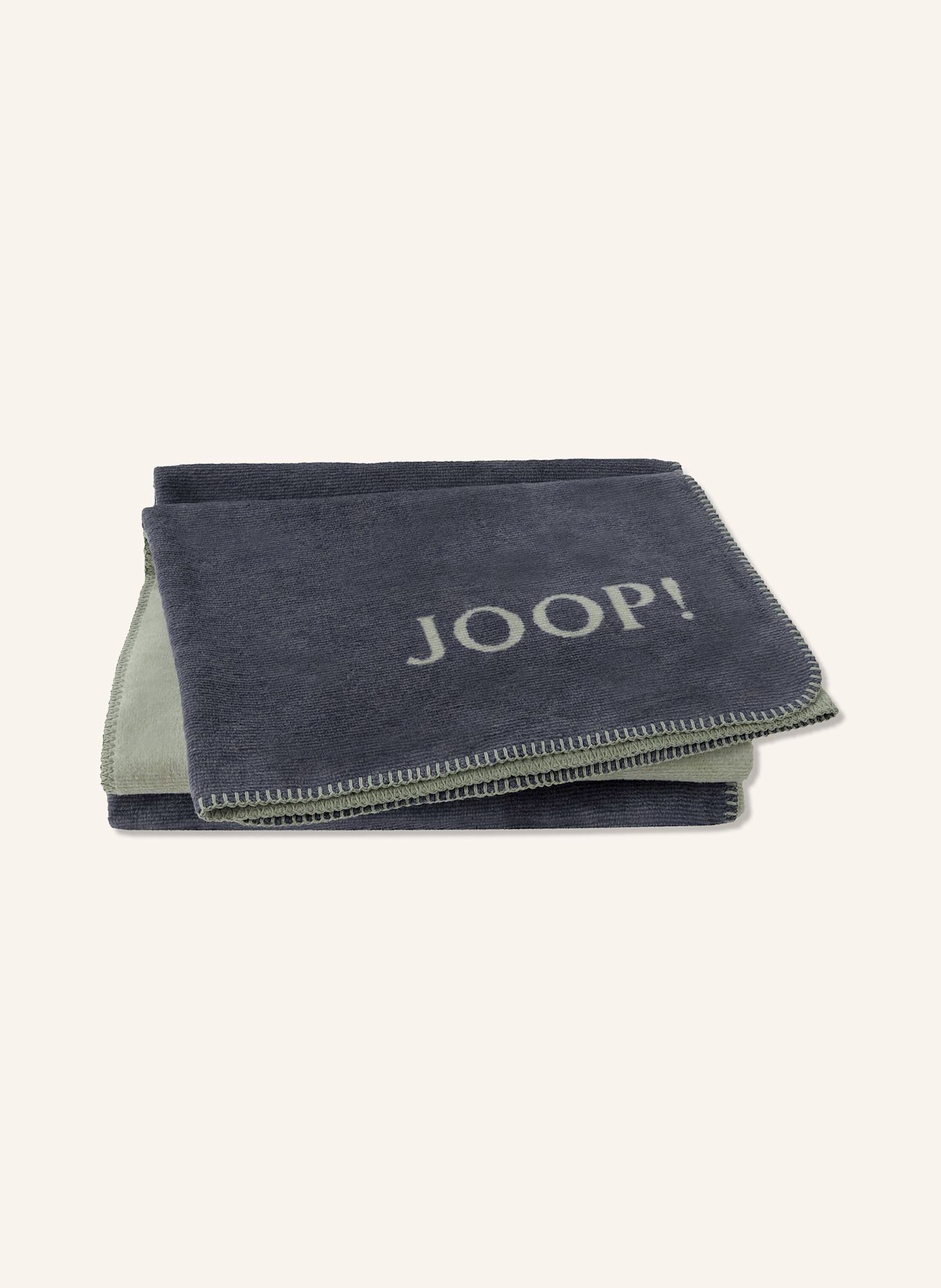 JOOP! Plaid JOOP! MELANGE: DUNKELBLAU/ OLIV
