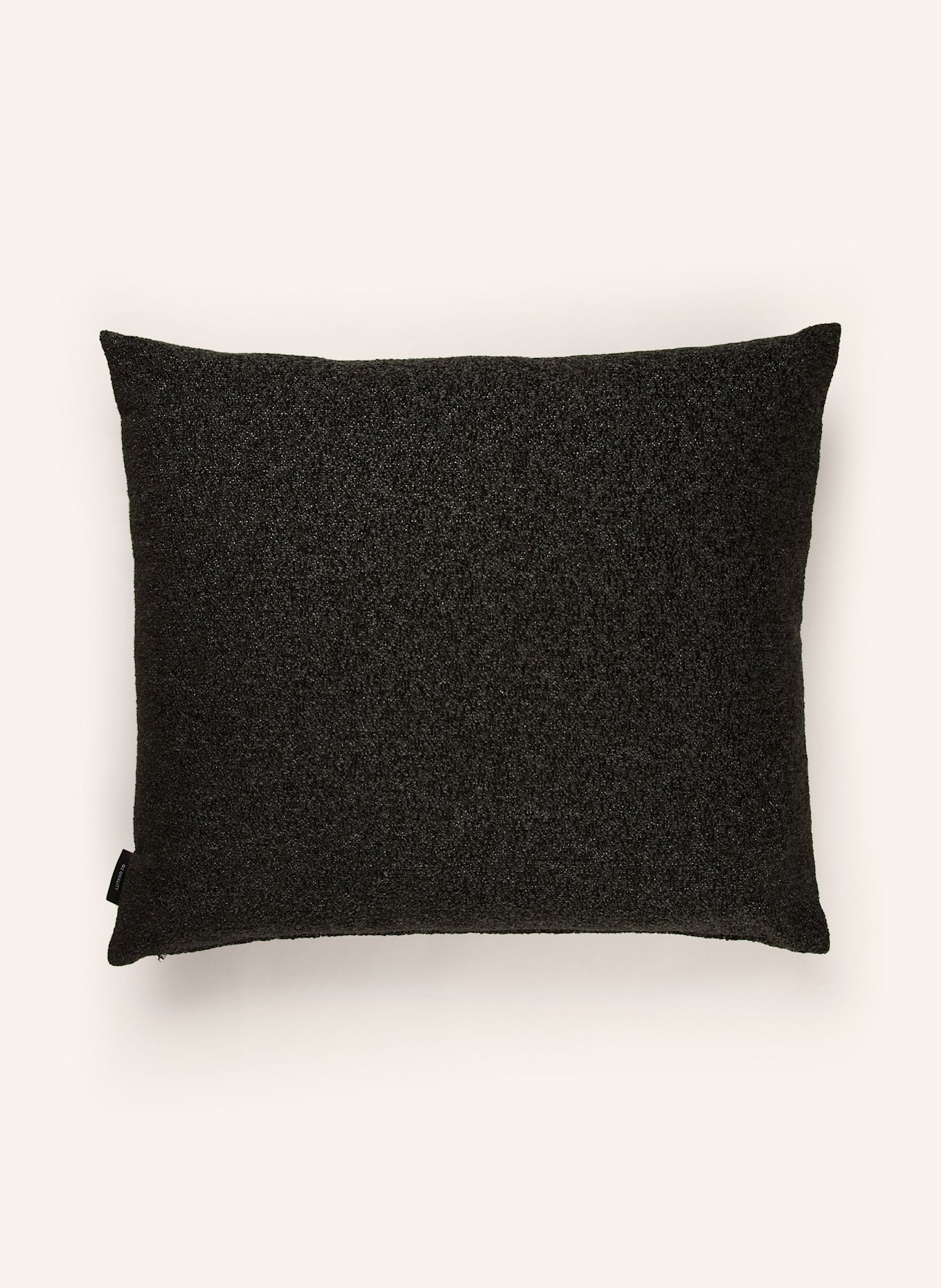 ROHLEDER Dekokissen ONO mit Daunenfüllung: SCHWARZ