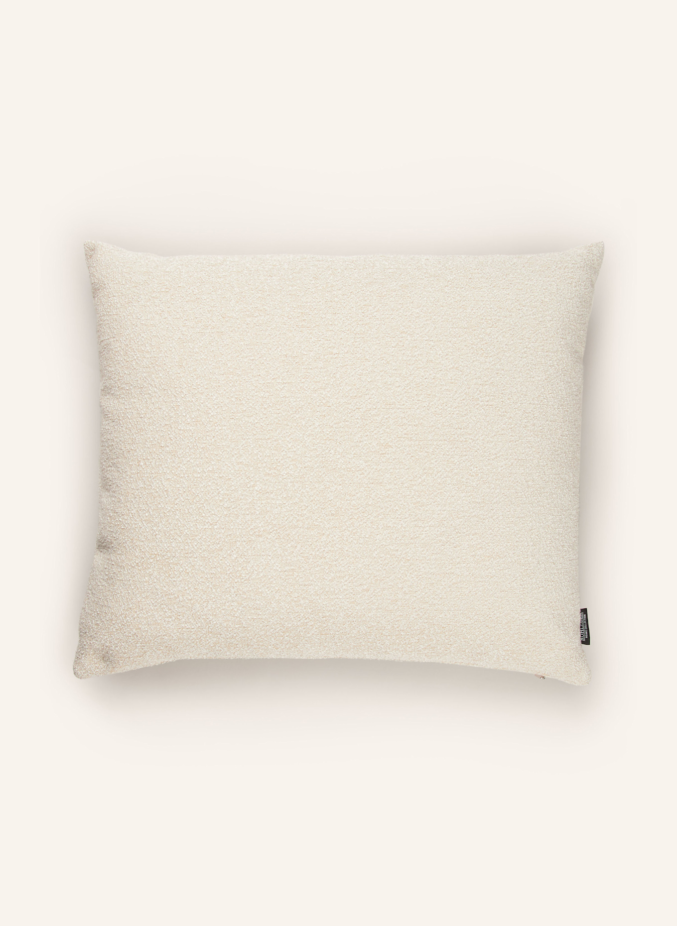 ROHLEDER Dekokissen ONO mit Daunenfüllung: CREME