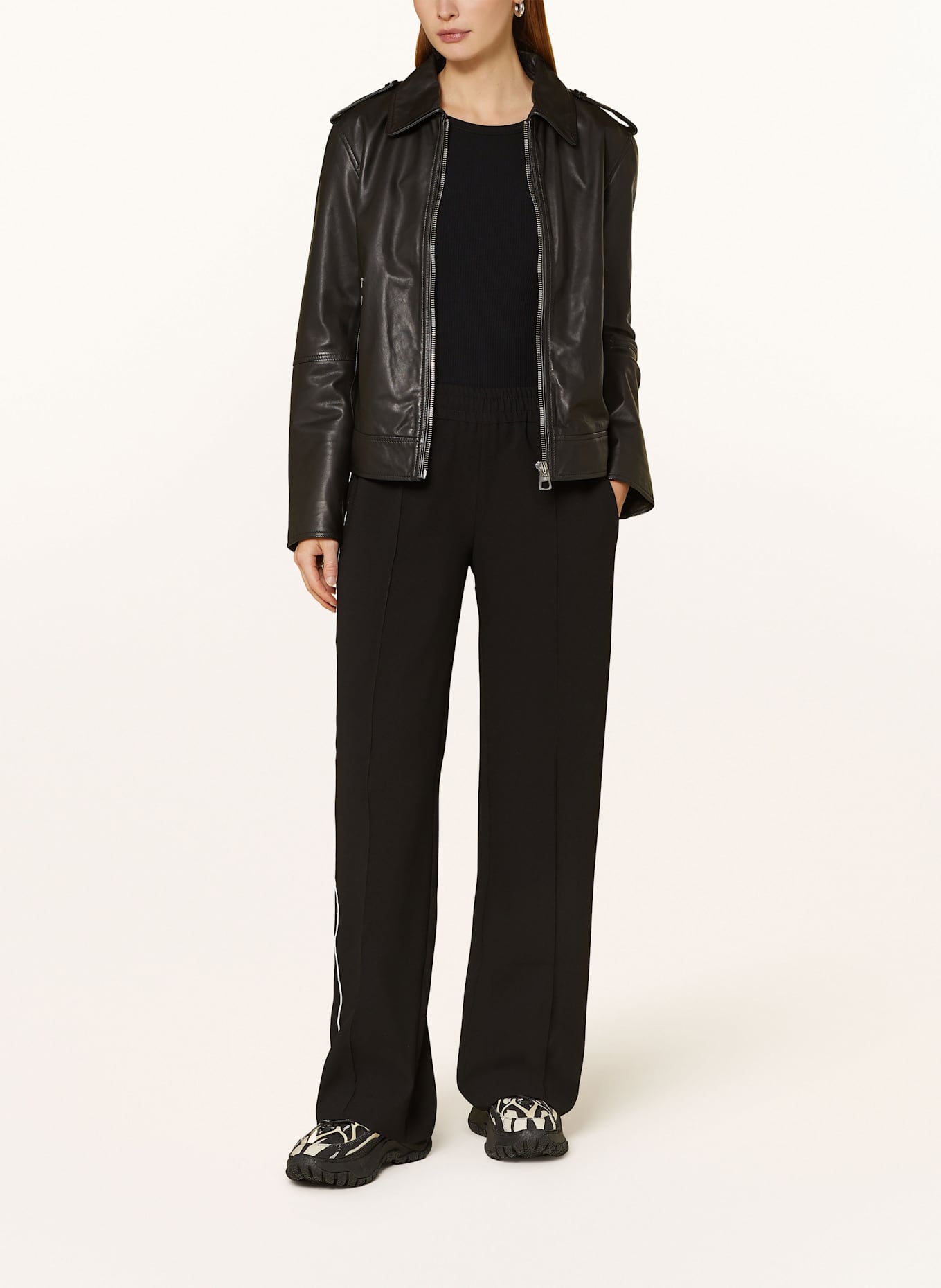 MAC DAYDREAM Spodnie marlena BEAUTY SPORTS: CZARNY