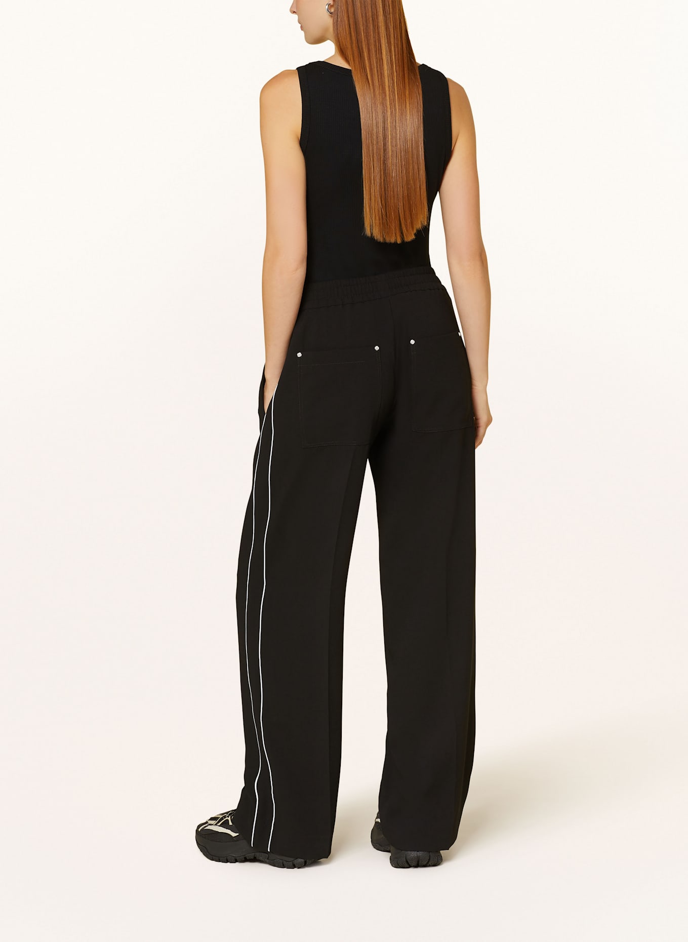 MAC DAYDREAM Spodnie marlena BEAUTY SPORTS: CZARNY