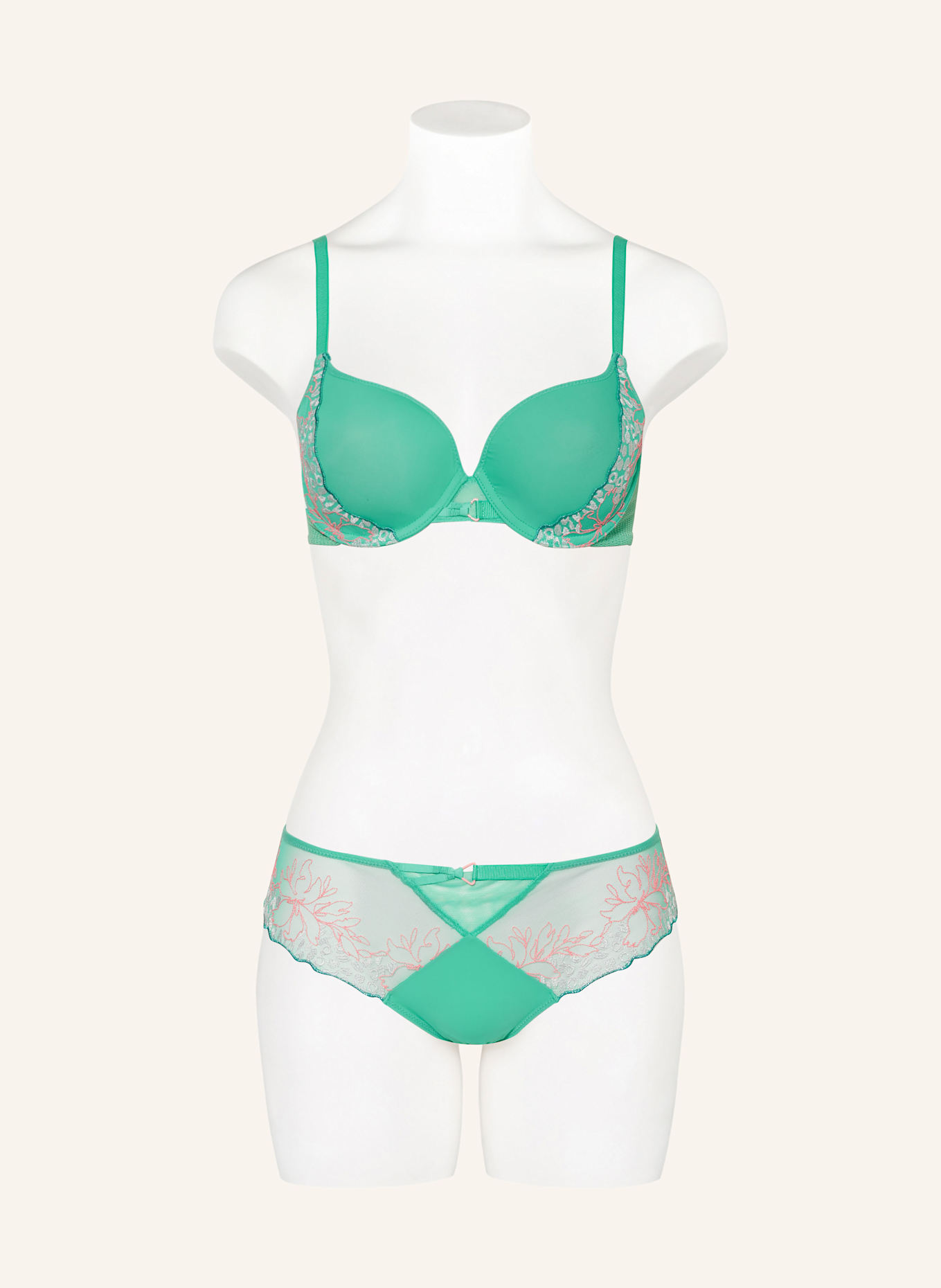 CHANTELLE Slip SPICE: MINT / ROSA