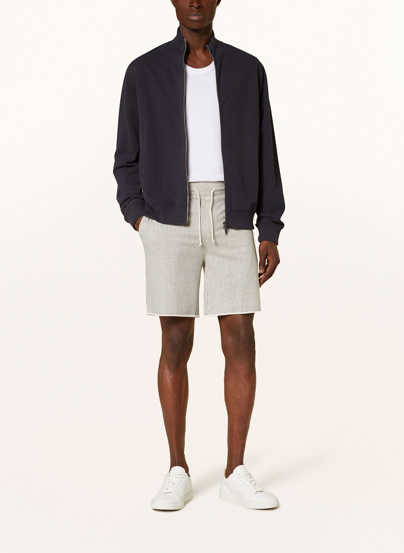 Juvia THOMAS sweat jacket, Color: DARK BLUE (Image 2)