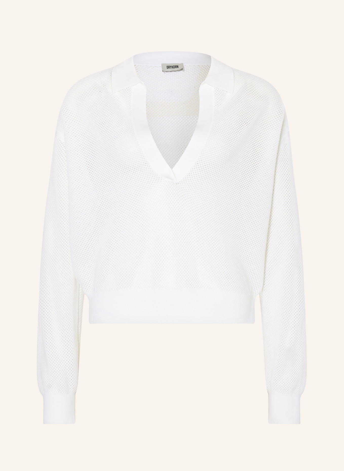 DRYKORN Pullover JORGIA: WEISS