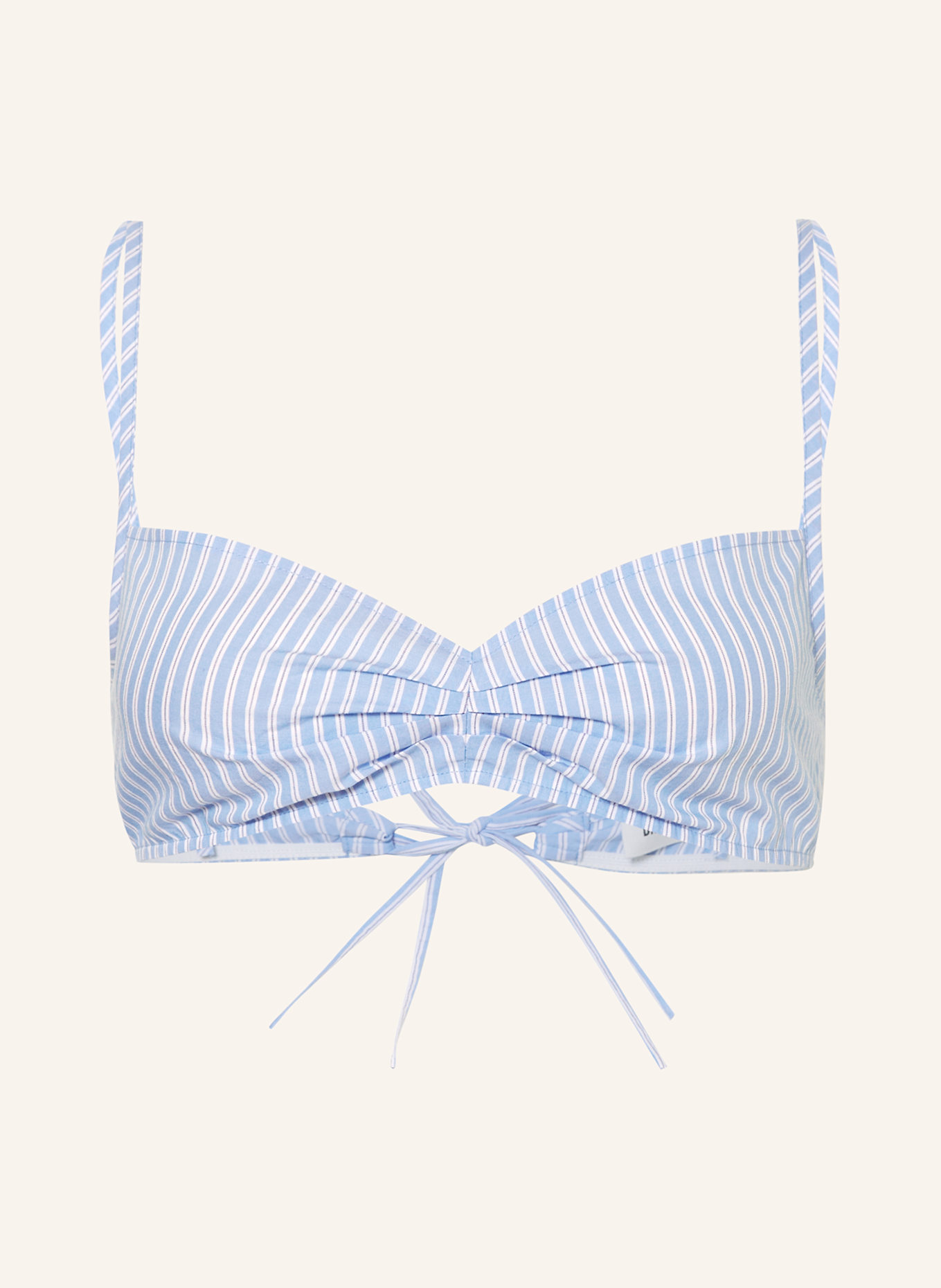 DRYKORN Top TOPLINA: HELLBLAU/ WEISS