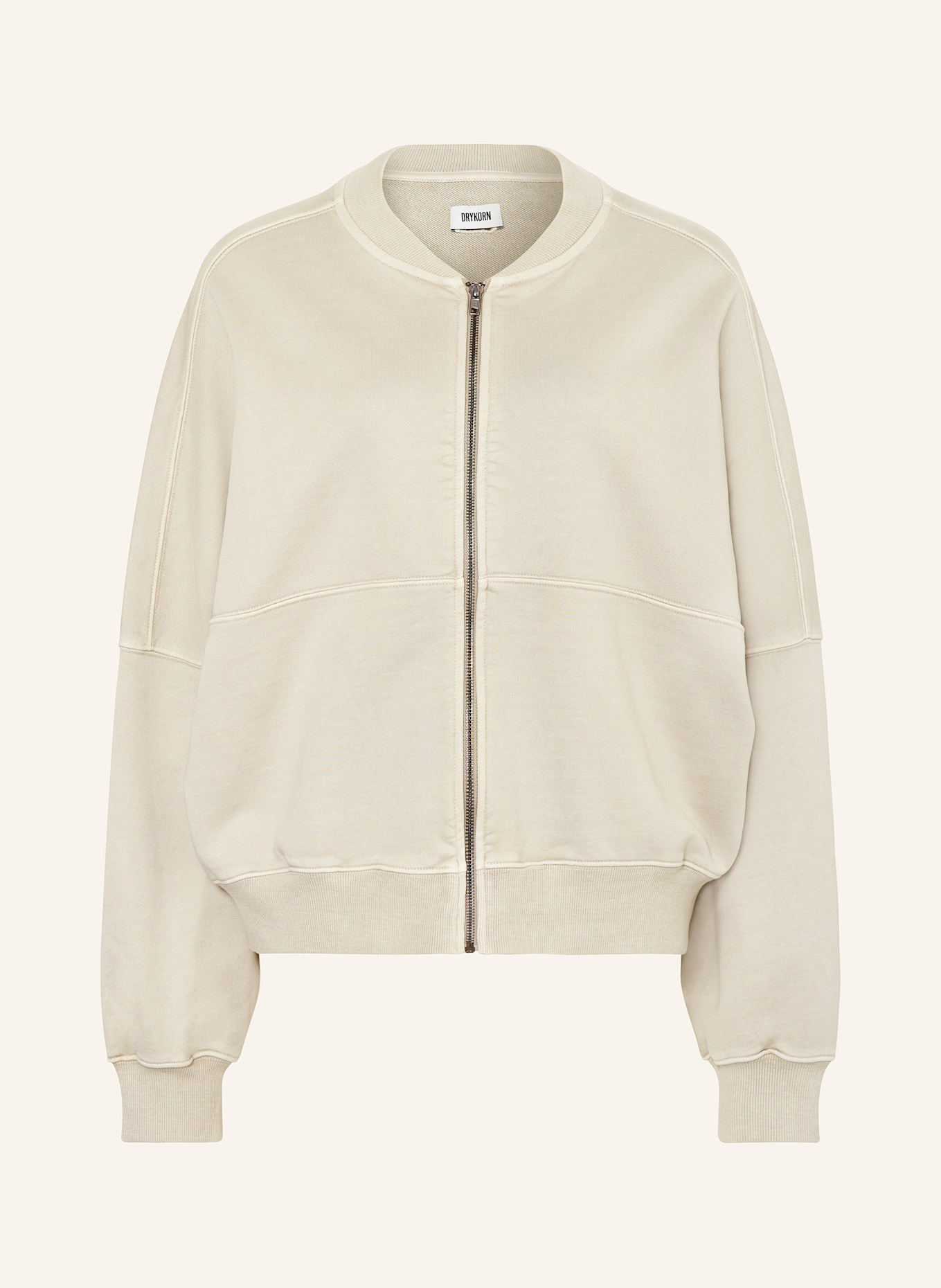 DRYKORN Sweatjacke NARIN: HELLBRAUN