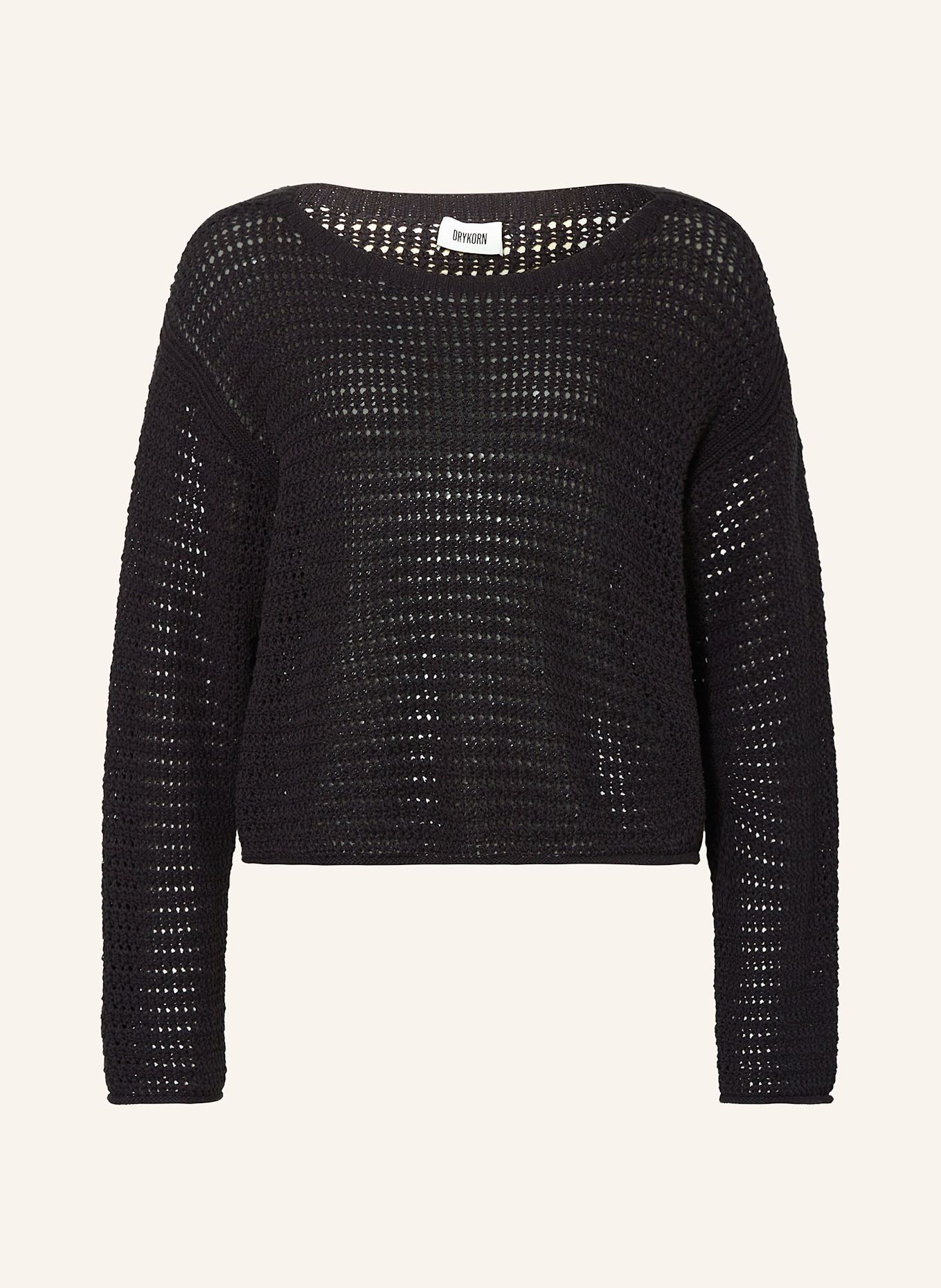 DRYKORN Pullover IMENIA: SCHWARZ