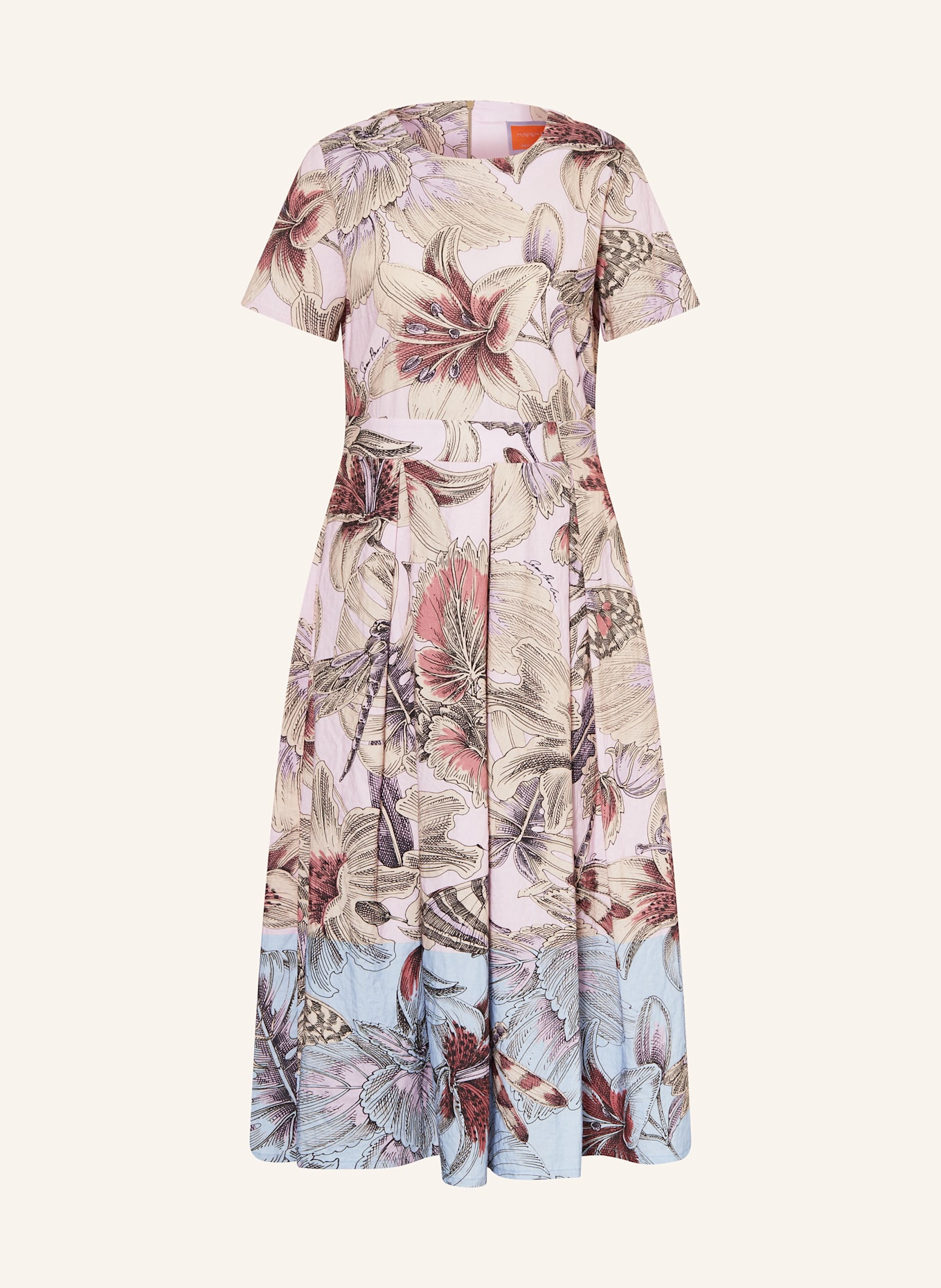 ANNA's Kleid: HELLBLAU / ROSA / HELLGELB