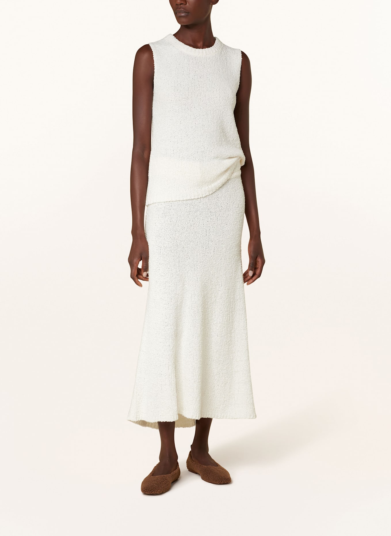 SMINFINITY Bouclé-Rock: ECRU