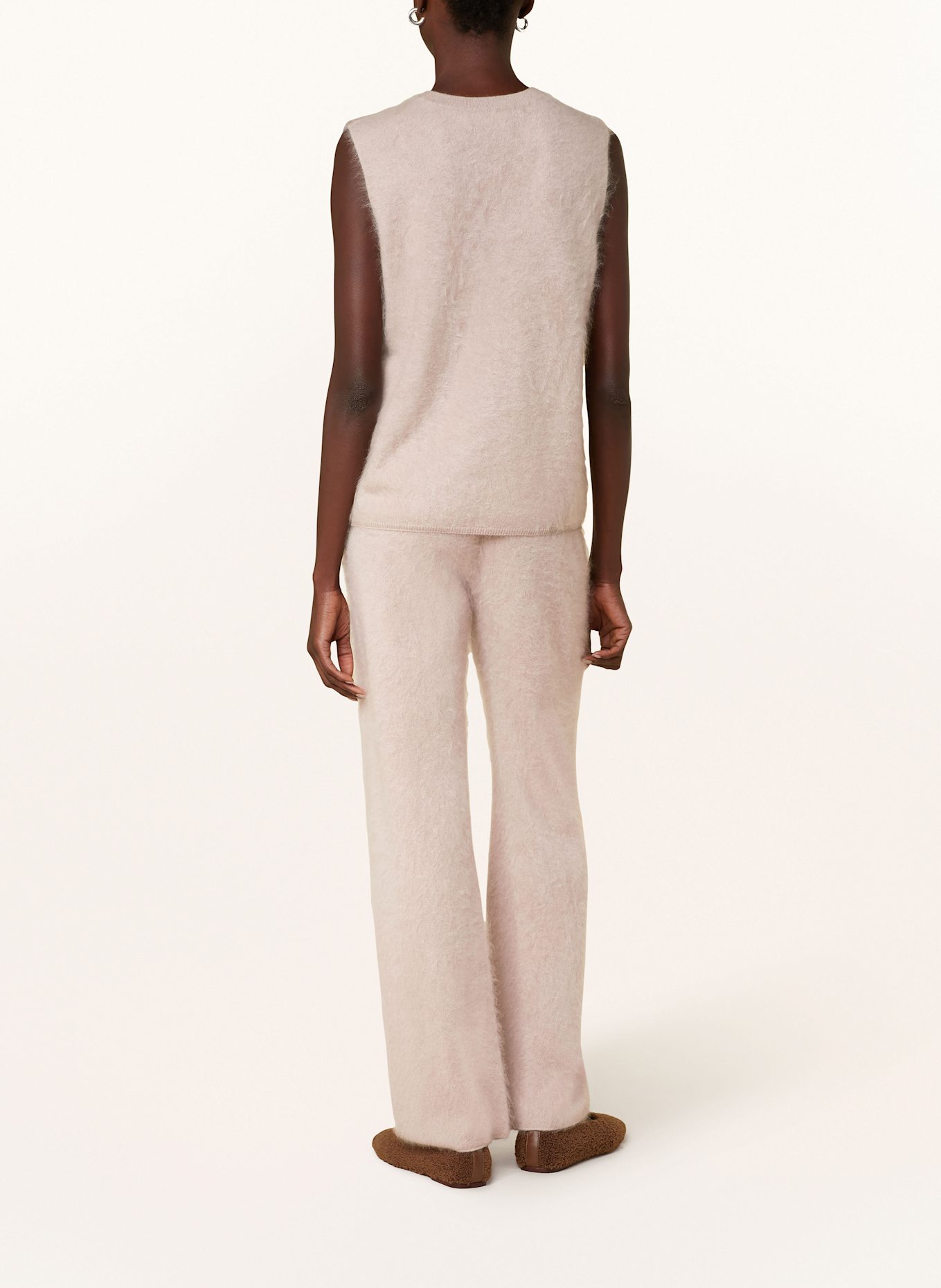 SMINFINITY Strickhose aus Cashmere: TAUPE