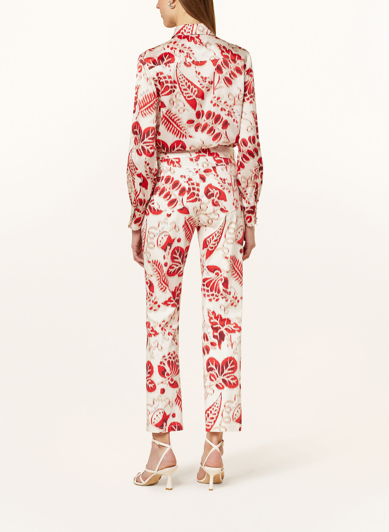 SEM PER LEI T-shirt shirt blouse: CREAM/ RED