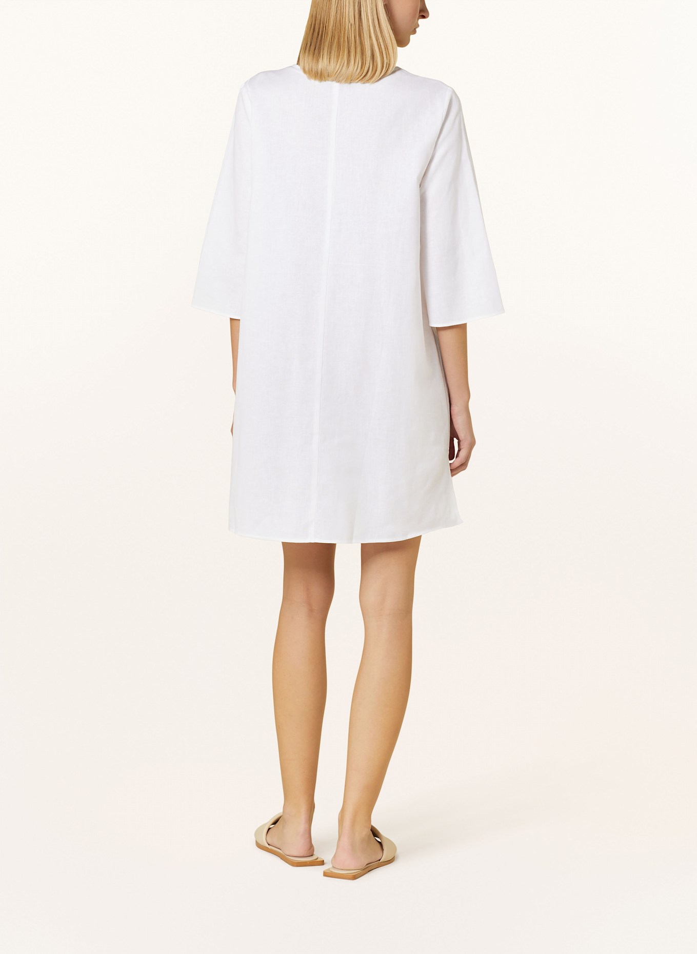 Charmline Tunic GENUINE TOUCH with 3/4 sleeves: WHITE