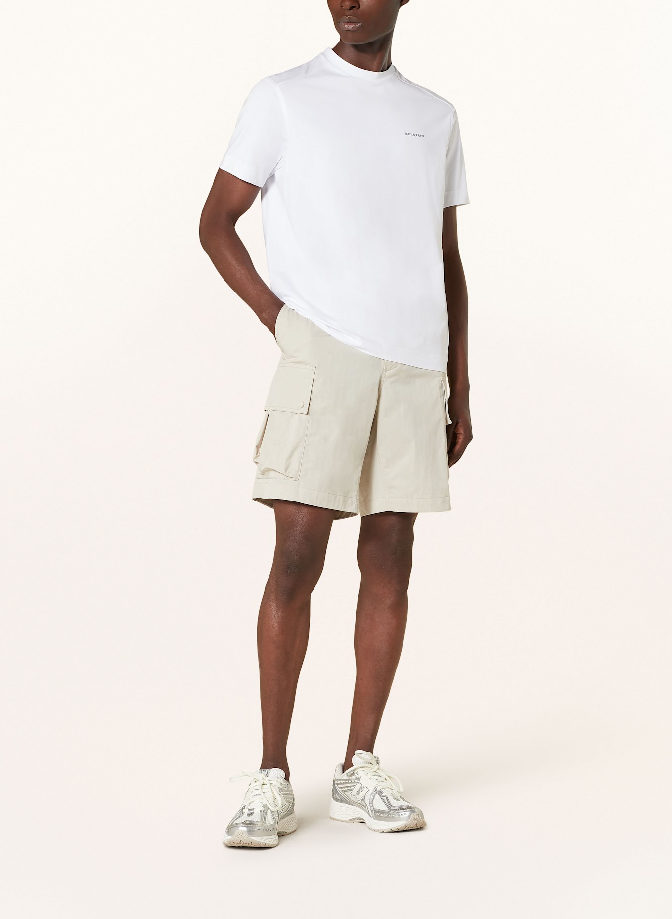 BELSTAFF T-Shirt ALLOY: WEISS