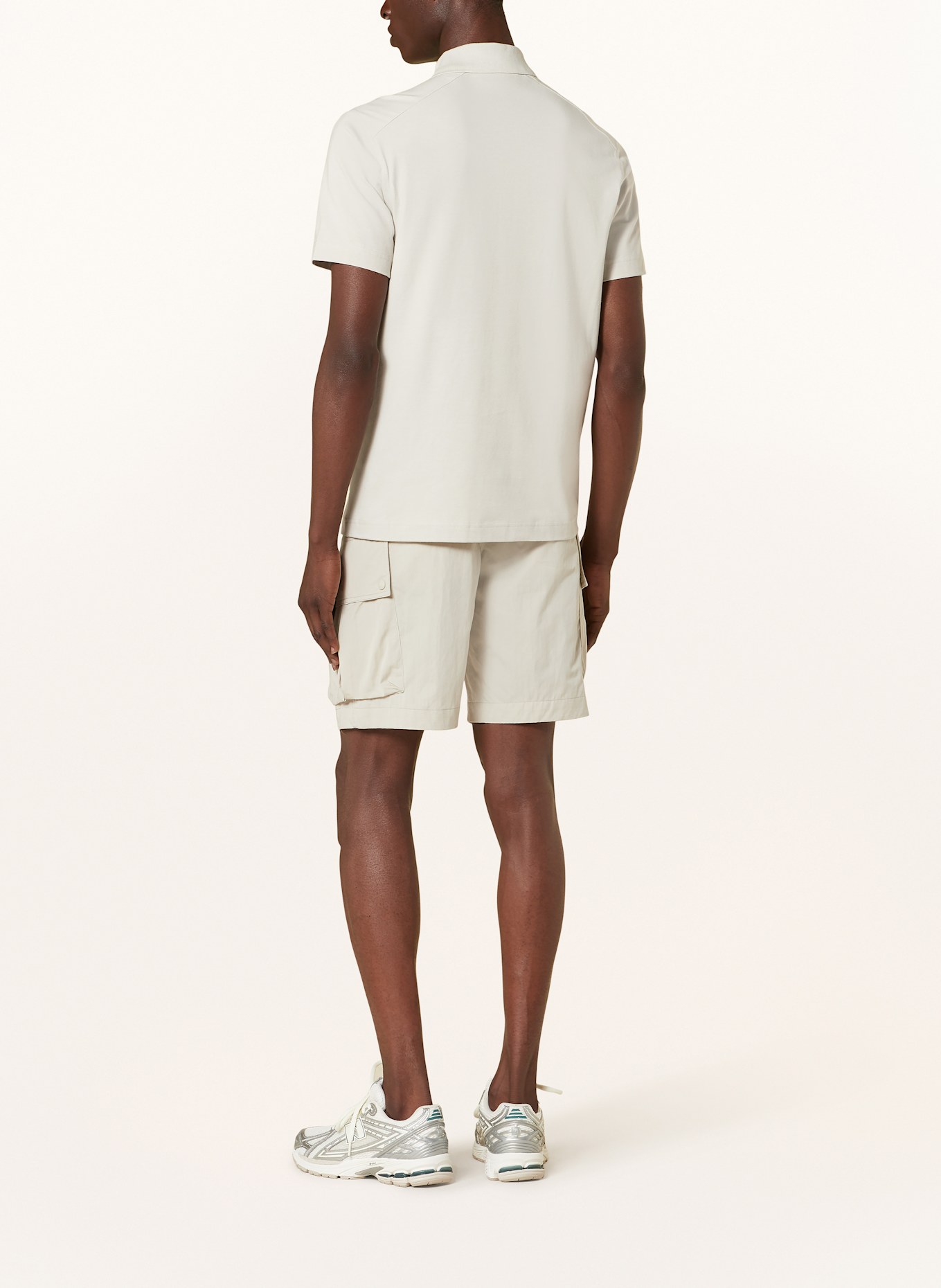 BELSTAFF ALLOY jersey polo accessories shirt: CREAM