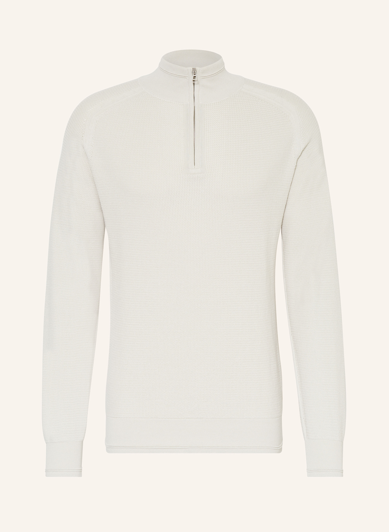 BELSTAFF Half-zip sweater: CREAM