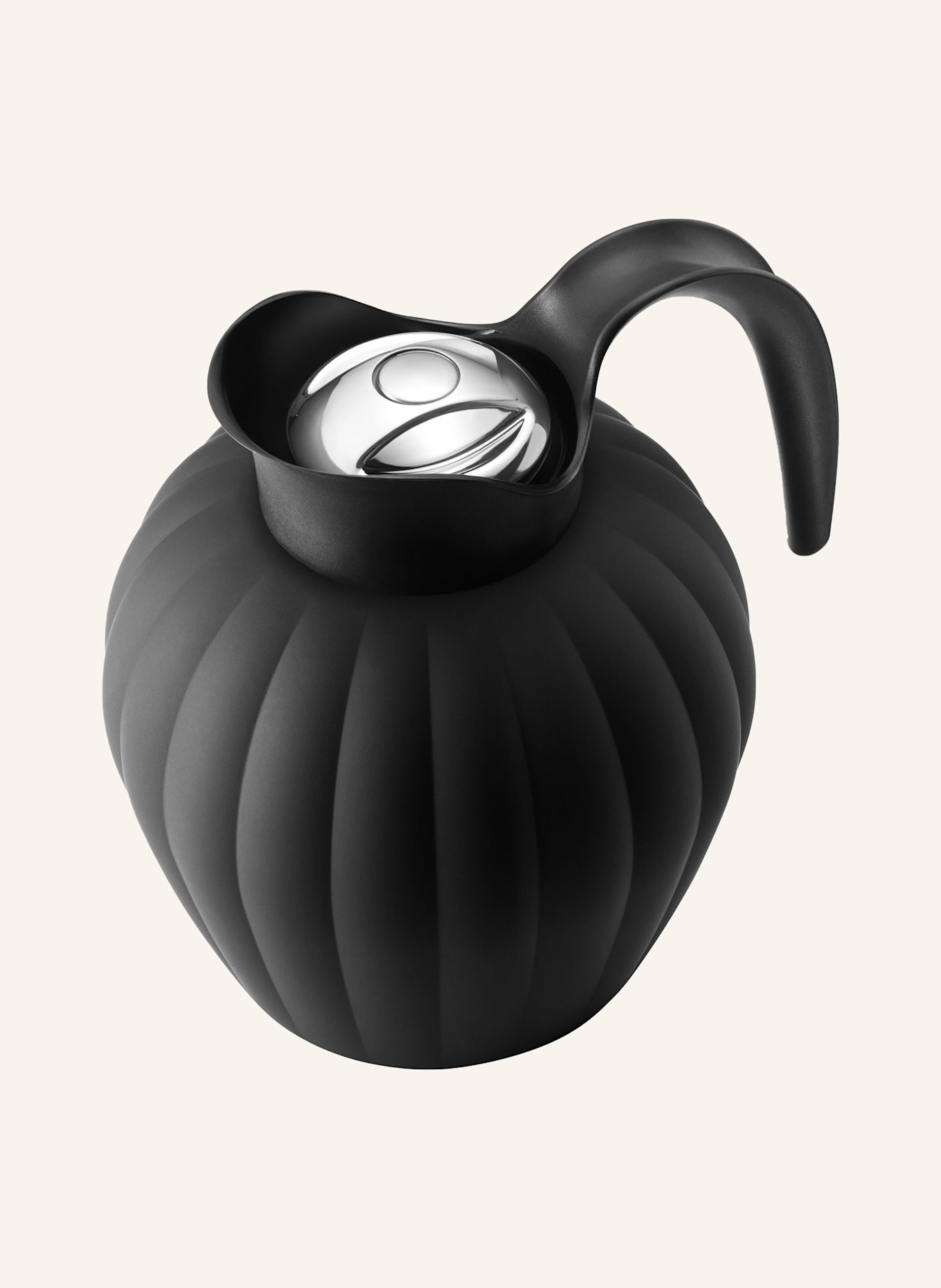 GEORG JENSEN Isolierkanne BERNADOTTE: SCHWARZ