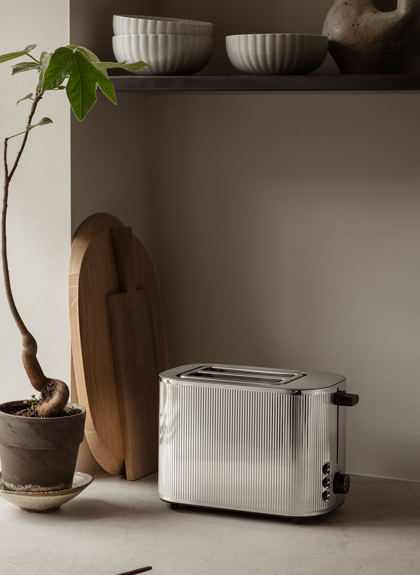 GEORG JENSEN Toaster BERNADOTTE: SILBER