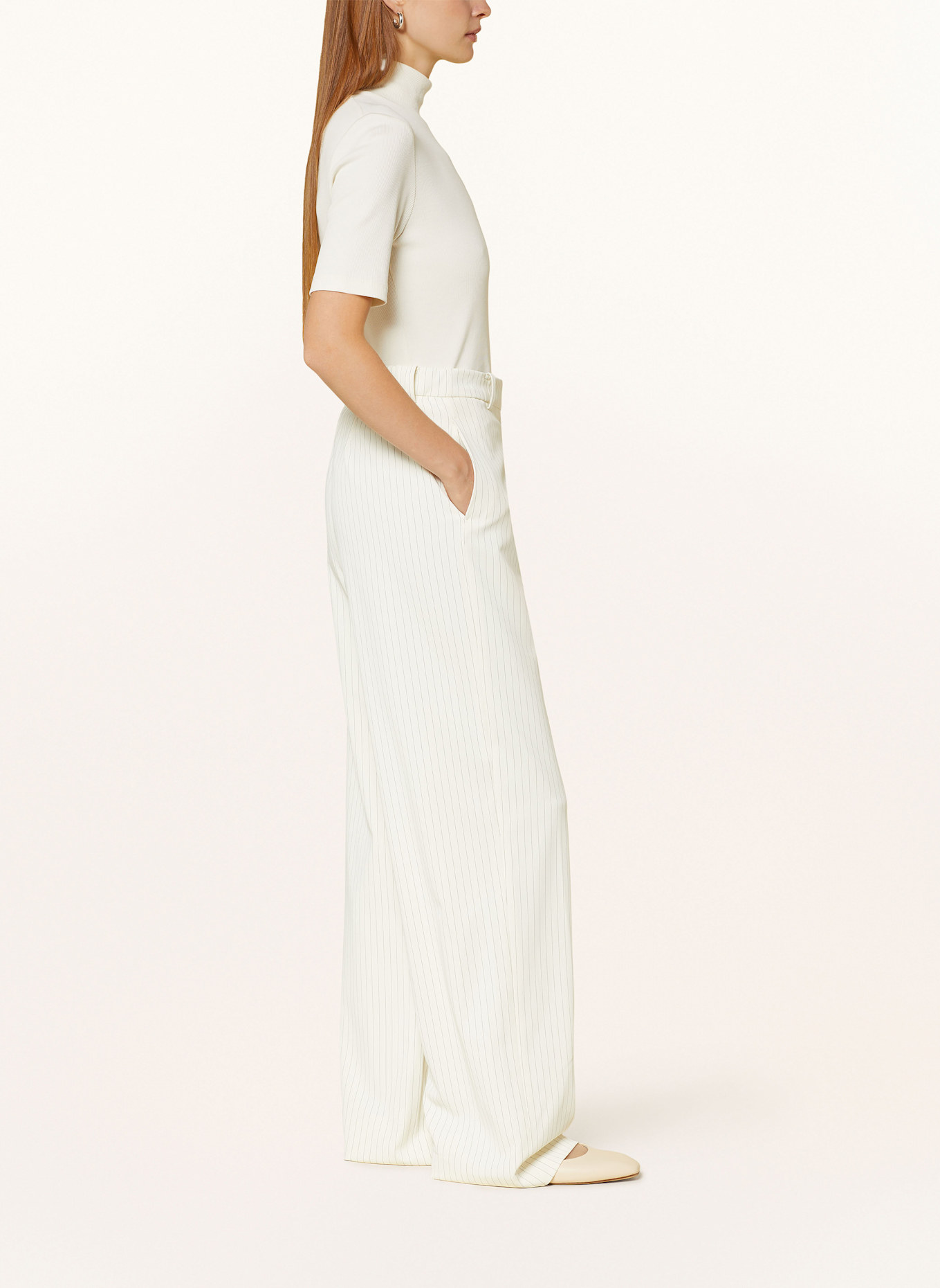MAC CAMILLA wide leg trousers, Color: nanushka straight leg mid-rise jeans (Image 4)