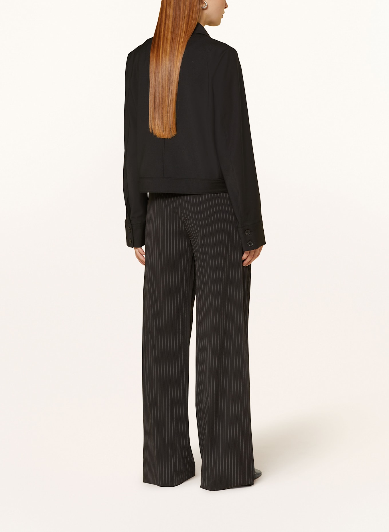 MAC Marlenehose CAMILLA: SCHWARZ / WEISS