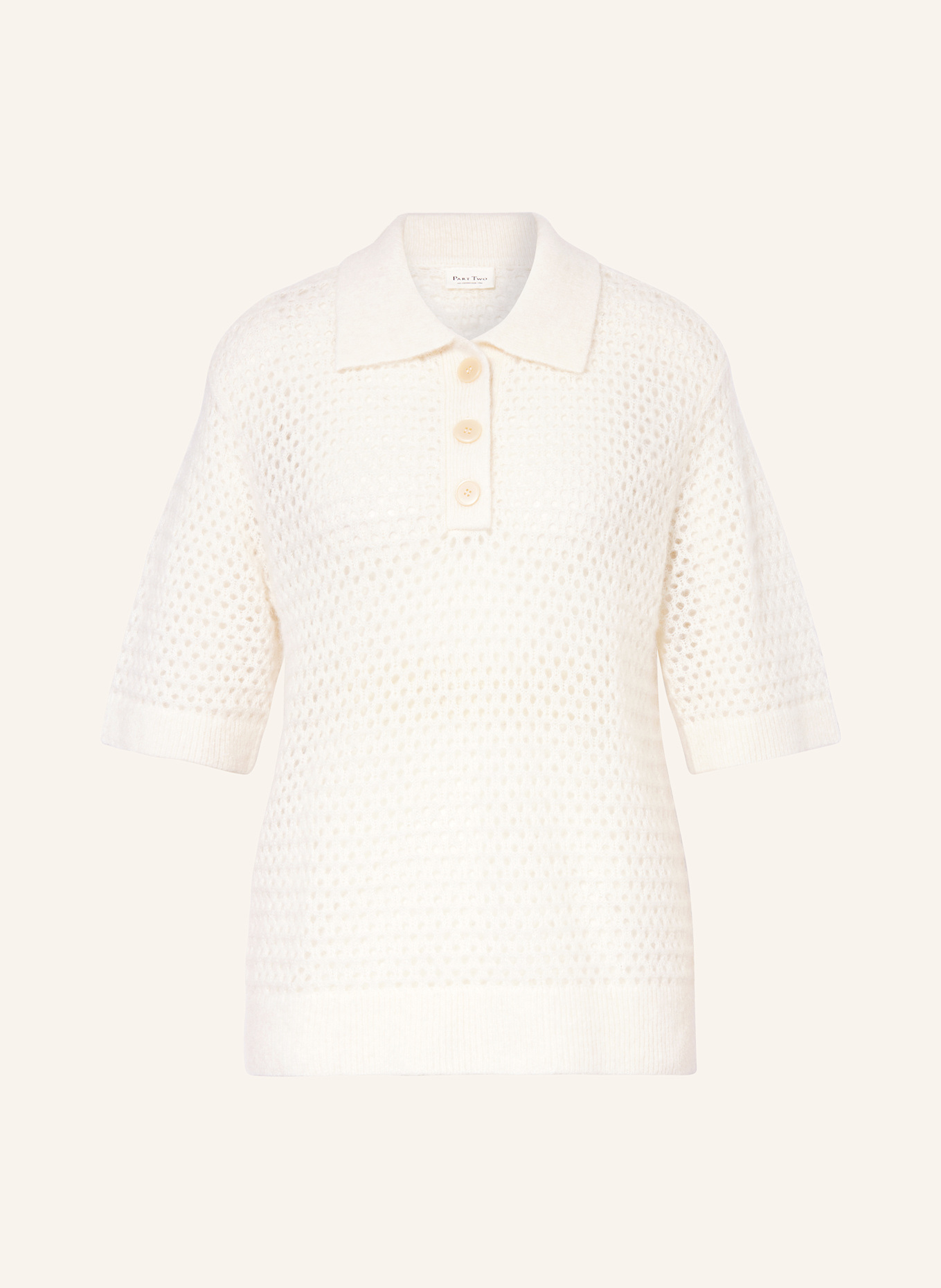 Part Two Úpletová polokošile s alpakou: REŽNÁ