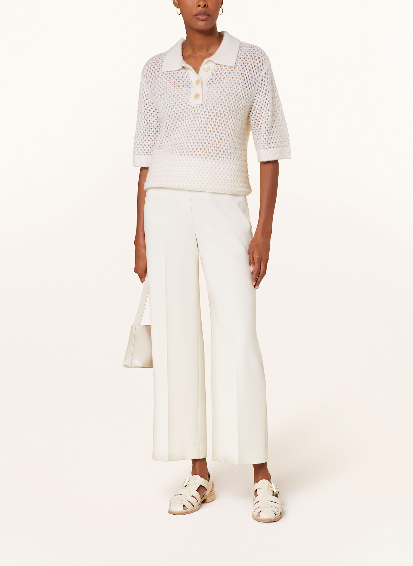 Part Two Úpletová polokošile s alpakou: REŽNÁ